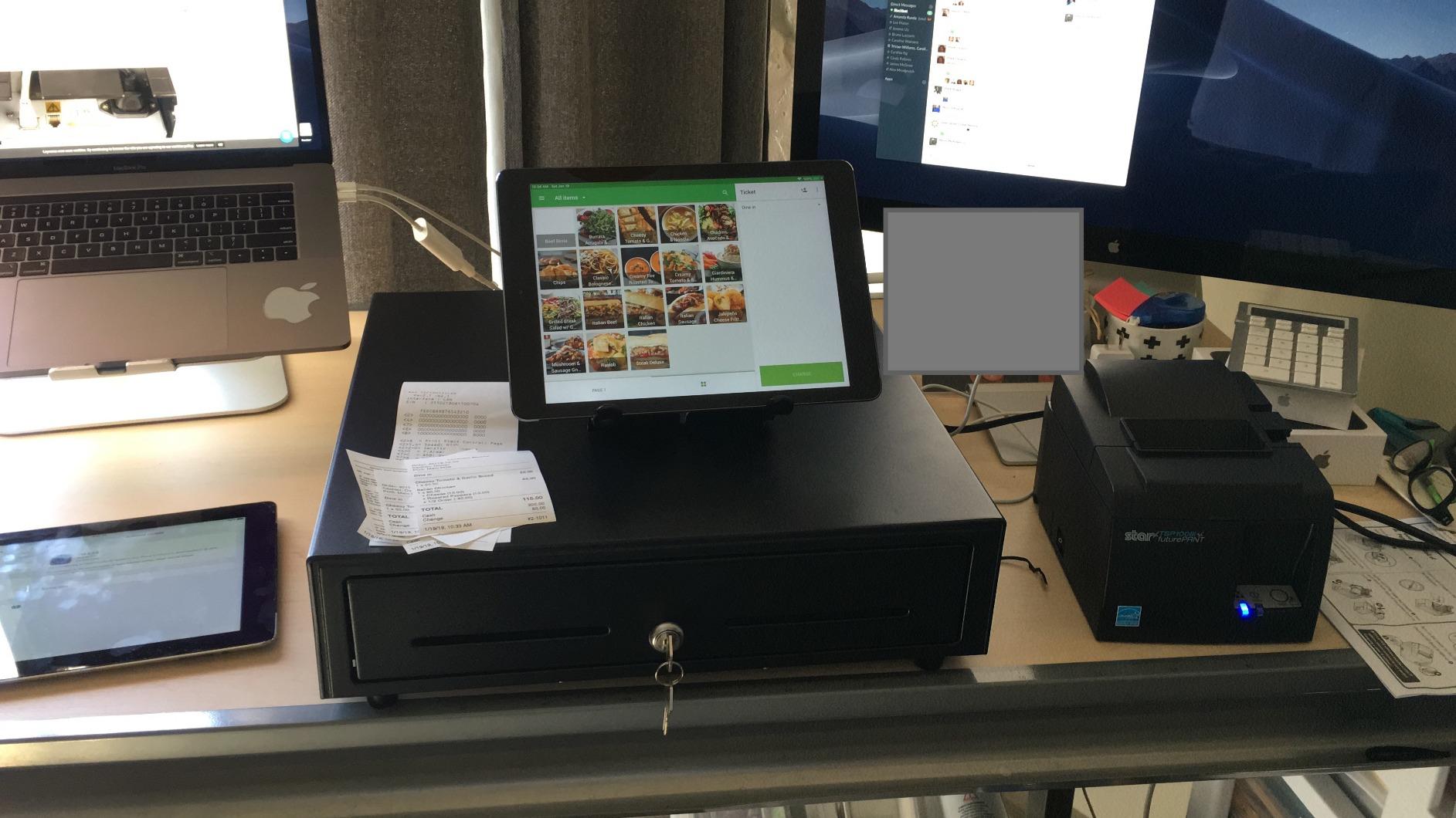 Star Micronics CD3-1616 5 Bill / 8 Coin Value Series Cash Drawer with 2 Media Slots and Included Cable (16