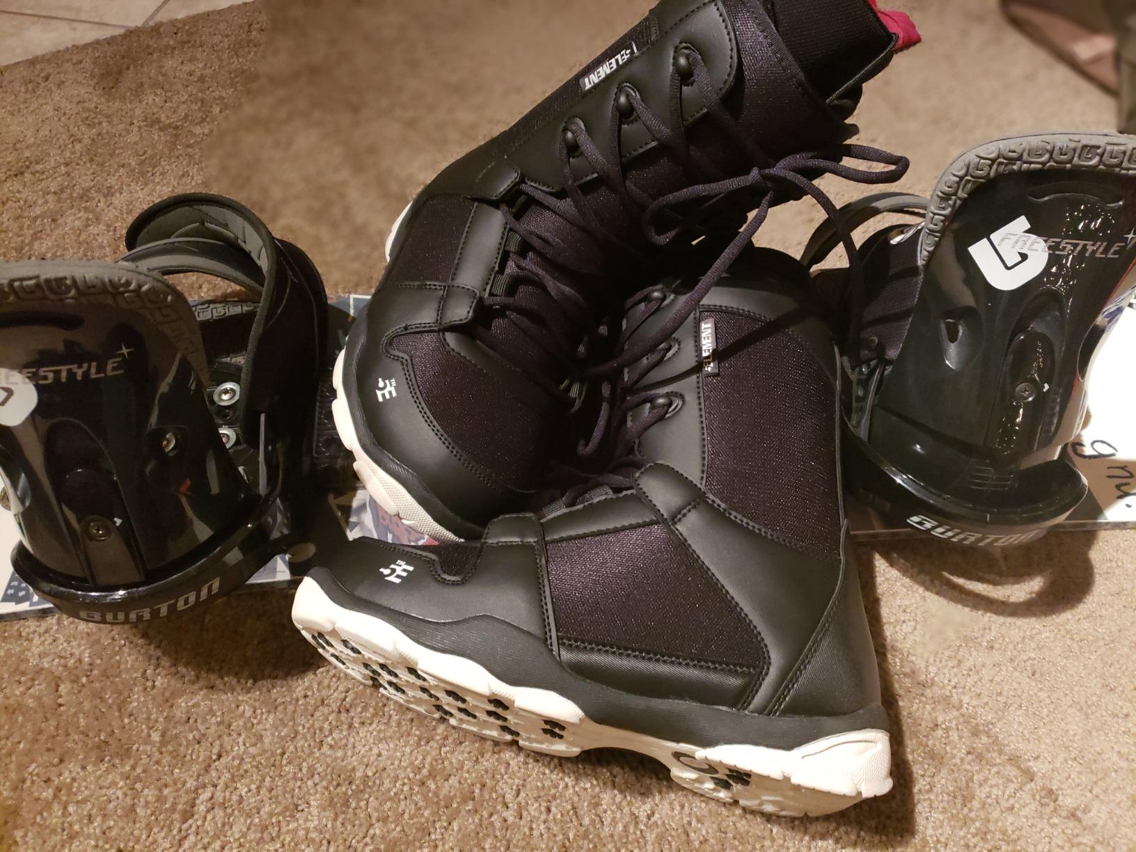 5th Element Men's Lace and Dial Snowboard Boots | Waterproof Liner, Secure Fit, Rubber Outsole, Designed for Beginner and Intermediate All-Mountain Snowboarders customer photo 2