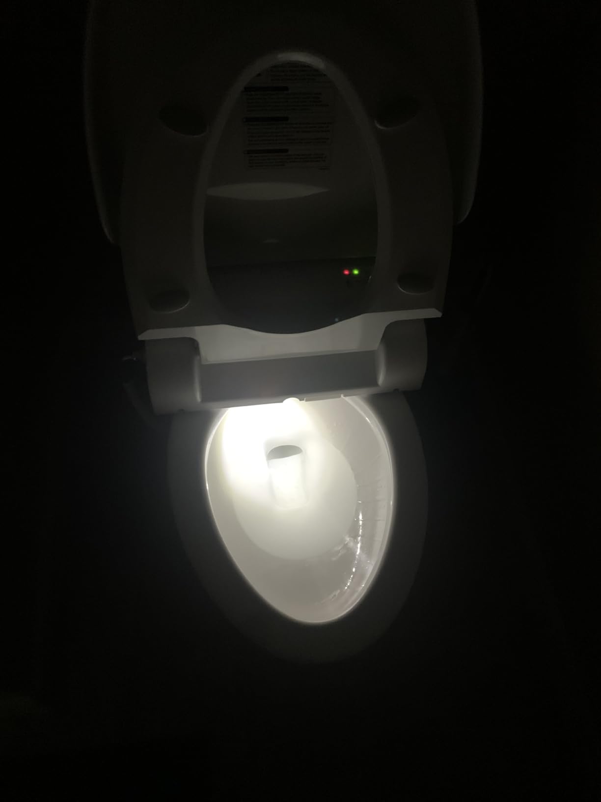 ALPHA BIDET JX2 Elongated Bidet Toilet Seat, White, Endless Warm Water, *NEW* Bowl Mist, LED Light, Quiet Operation, Wireless Remote, Stainless Steel Nozzle, Sittable Lid, 3 Year Warranty customer photo 1