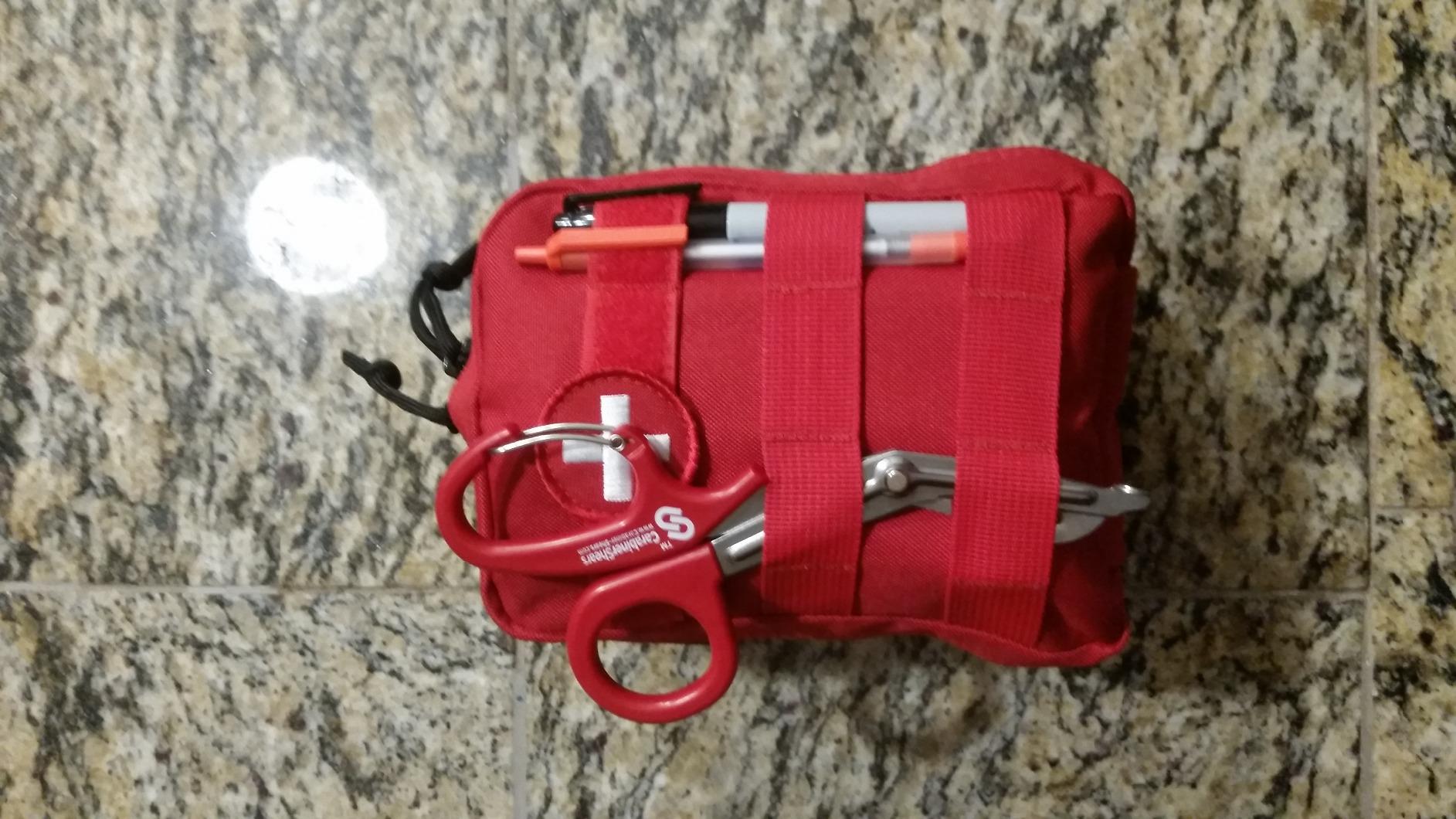Orca Tactical First Aid Molle Pouch - Heavy Duty IFAK Pouch - Empty Medical Pouch Ideal for Military Use EMTs Law Enforcement Camping and Hiking - Med Pouch for Optimal Organization customer photo 2