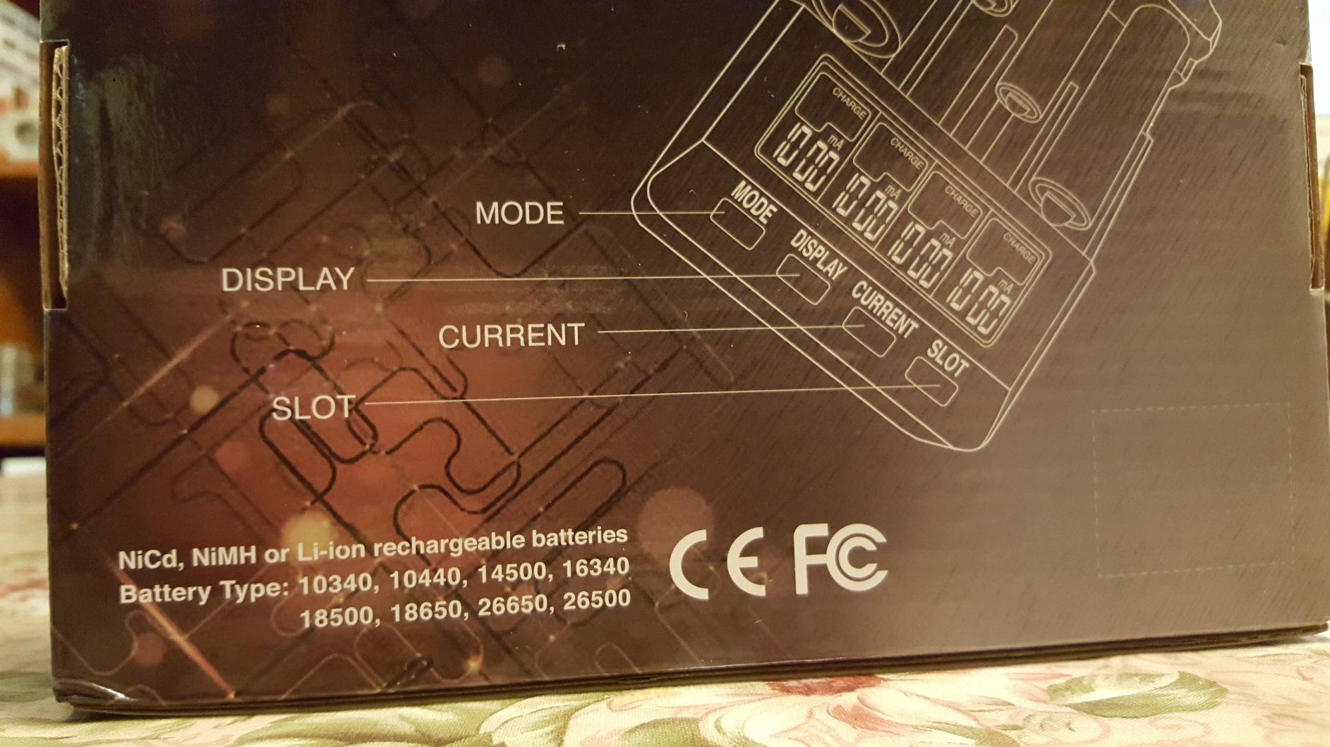 Opus BT - C3100 V2.2 Universal Battery Charger Speedy LCD Display Smart Battery Charger for Rechargeable Batteries Ni-MH Ni-Cd AA AAA,3.7V Li-ion 18650 26650 17670 14500 18490 (4-Slot) customer photo 1