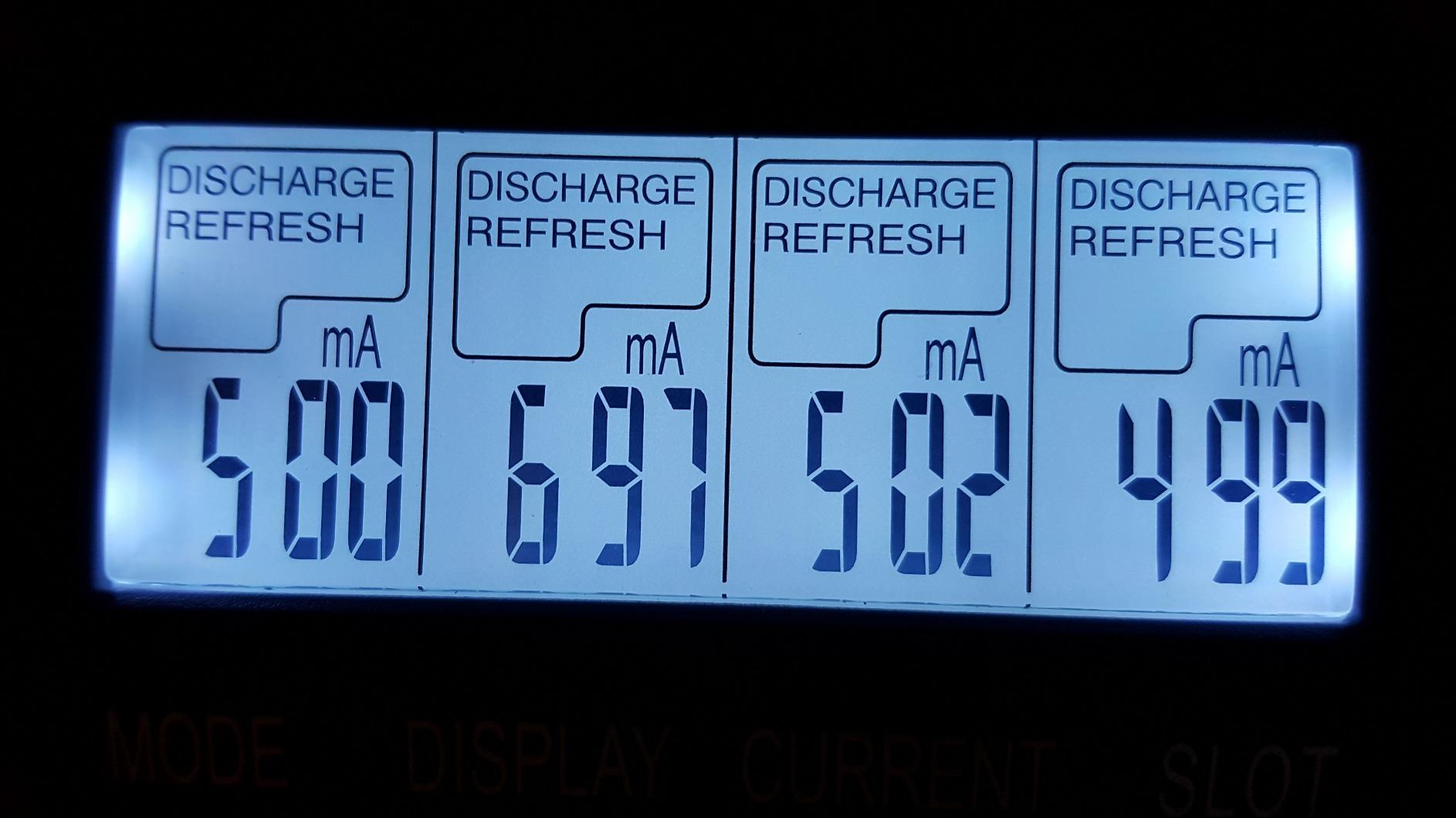 Opus BT - C3100 V2.2 Universal Battery Charger Speedy LCD Display Smart Battery Charger for Rechargeable Batteries Ni-MH Ni-Cd AA AAA,3.7V Li-ion 18650 26650 17670 14500 18490 (4-Slot) customer photo 2