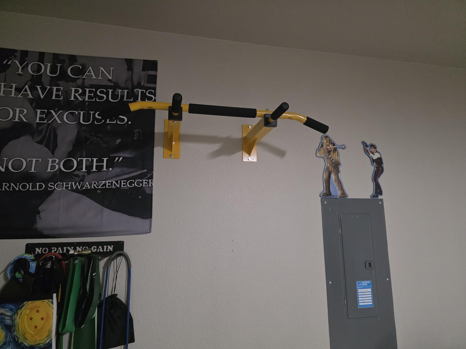 Yes4All Wall Mounted Pull Up Bar customer photo 1