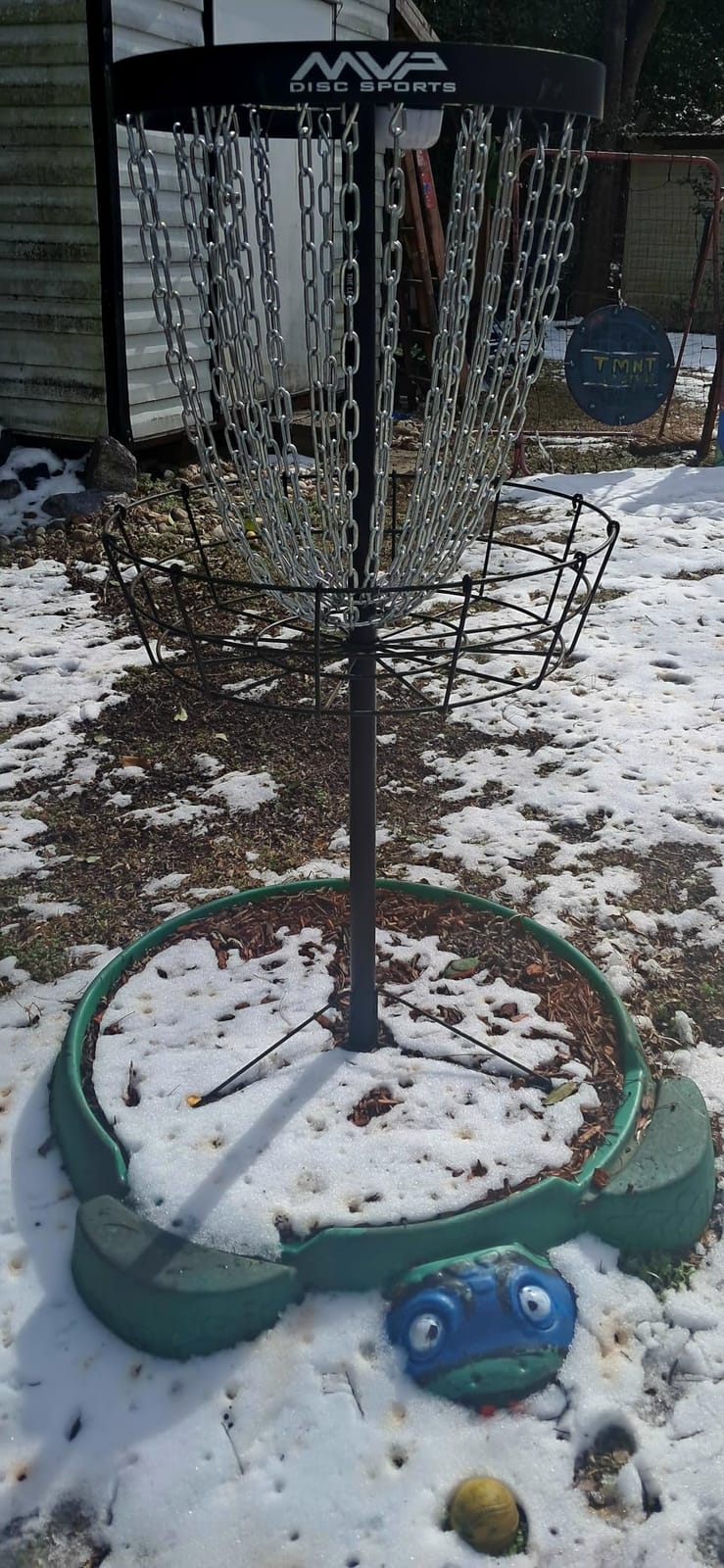 MVP Disc Sports Black Hole Pro 24-Chain Portable Disc Golf Basket Target customer photo 2