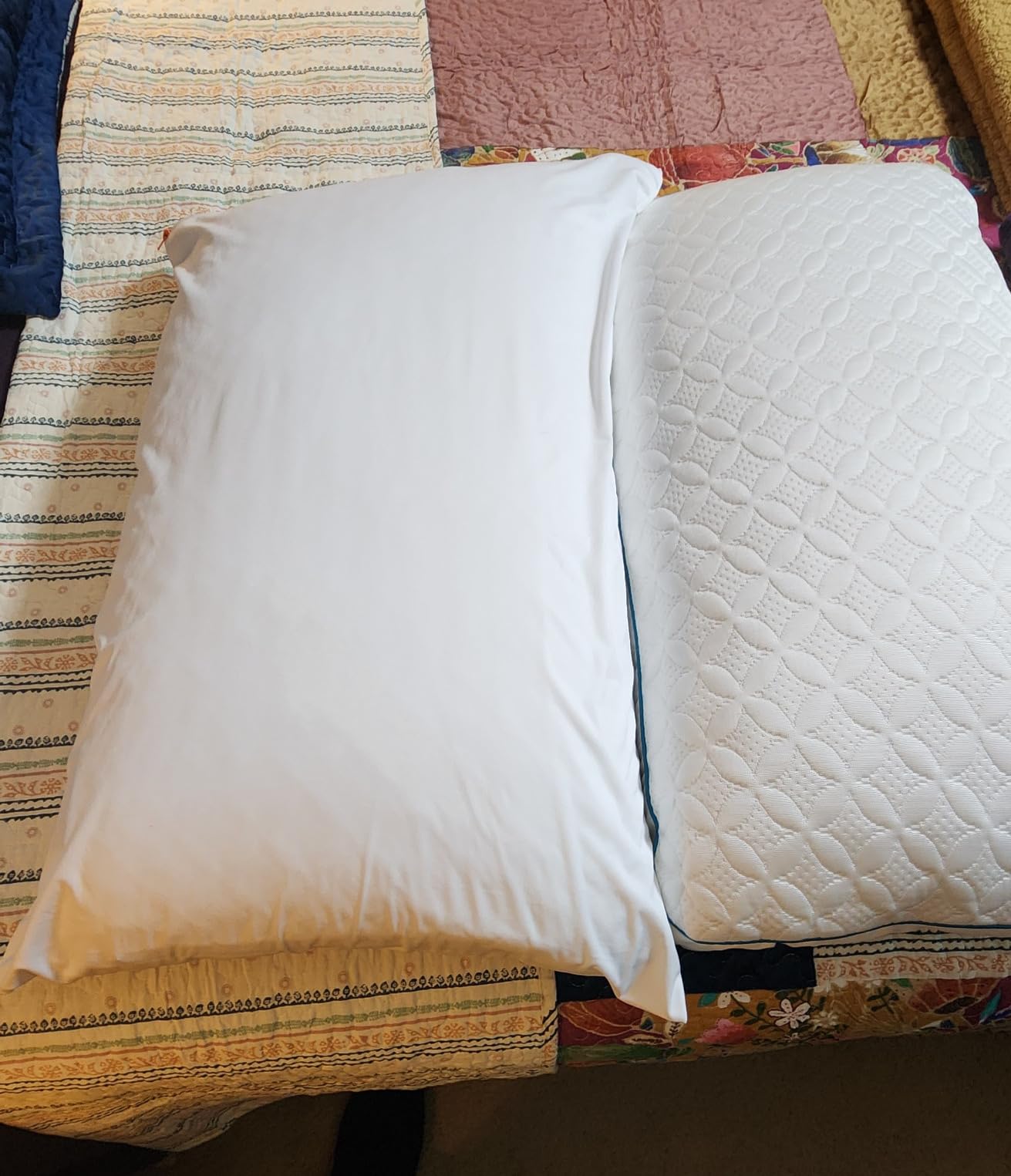 HOSPITOLOGY PRODUCTS Pillow Encasement - Zippered Bed Bug Dust Mite Proof Hypoallergenic - Sleep Defense System - Queen - Waterproof - Set of 2 customer photo 1