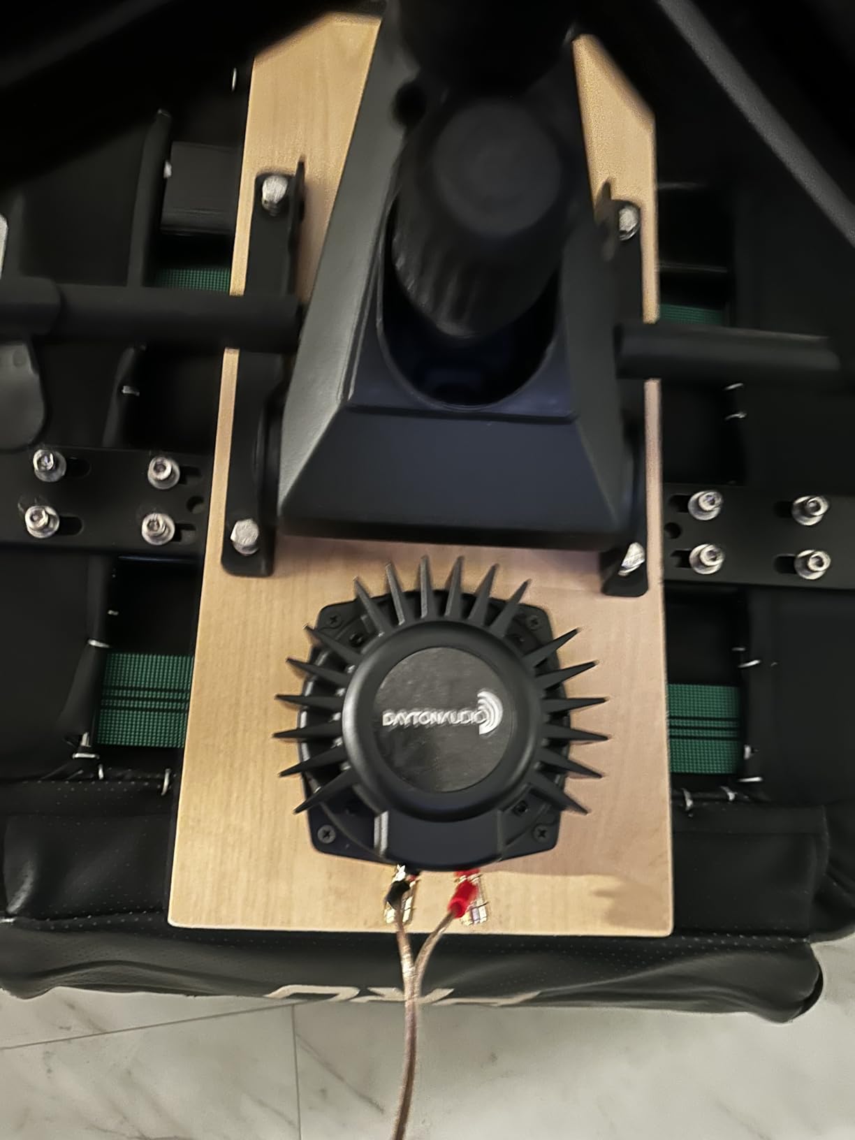 Dayton Audio BST-1 High Power Pro Tactile Bass Shaker 50 Watts RMS, 4 Ohms Impedance - Turn Any Surface into a Speaker System - Generates Subwoofer Lows customer photo 2