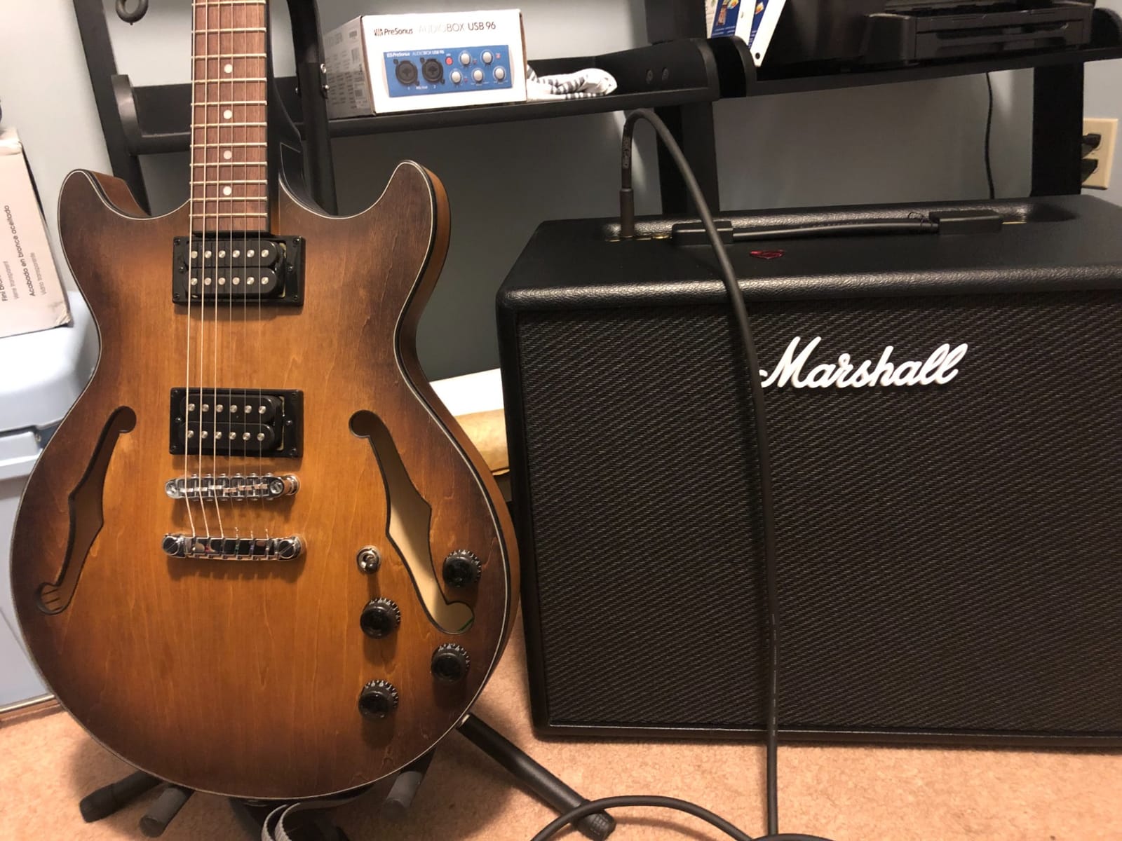 Marshall CODE50 Digital Combo Electric Guitar Amplifier - Black customer photo 1