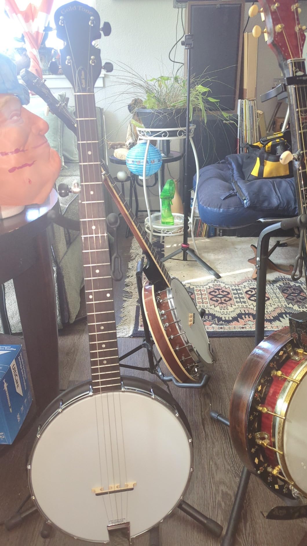 Gold Tone AC-1: 5-String Beginnner Banjo, Full Size with Gig-Bag, Bluegrass or Clawhammer customer photo 1
