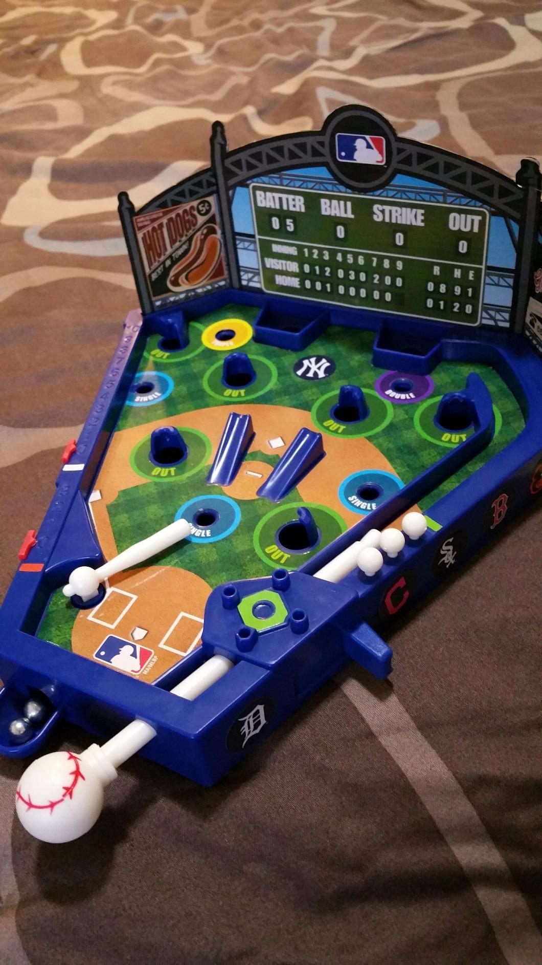 Ambassador Games MLB Wooden Pinball Baseball Game 14 x 12 x 8 inches customer photo 2