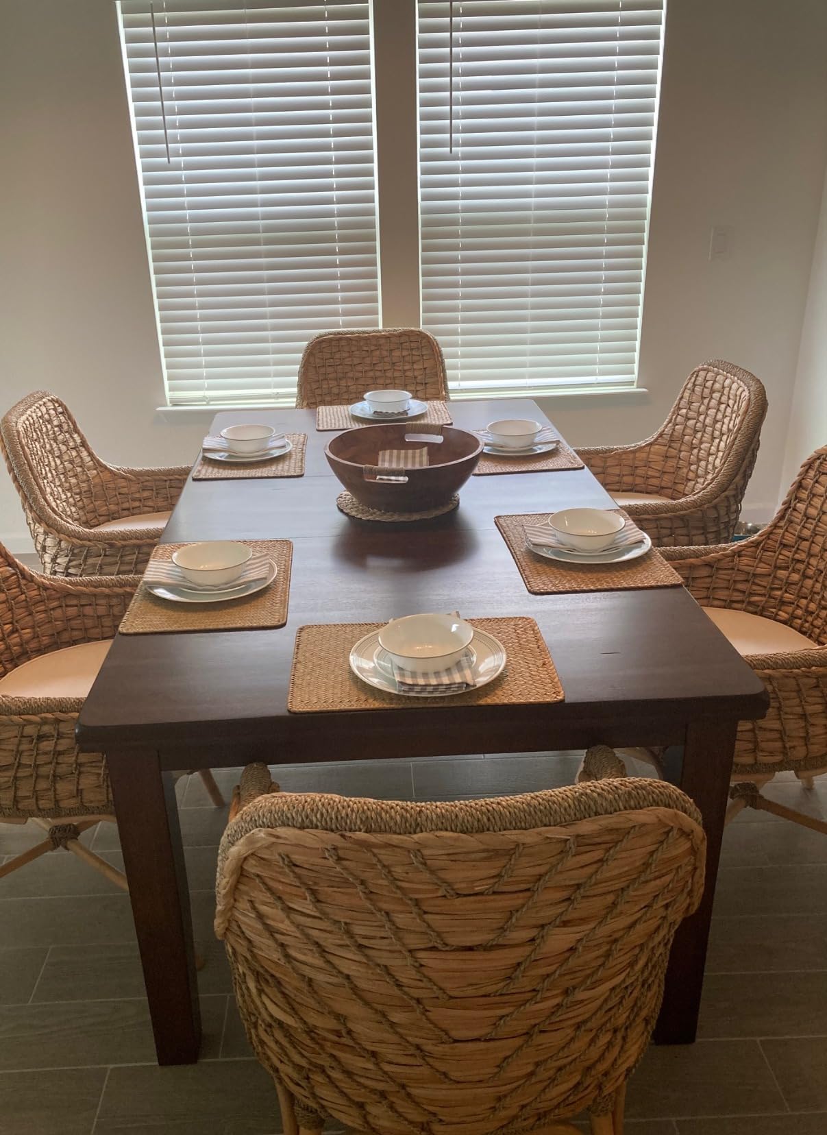 Signature Design by Ashley Ralene Wood Extendable Dining Table, Brown customer photo 2