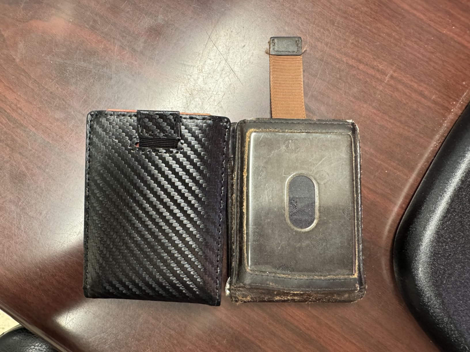 SERMAN BRANDS RFID Blocking Slim Bifold Genuine Leather Minimalist Front Pocket Wallets for Men with Money Clip Thin Mens customer photo 1
