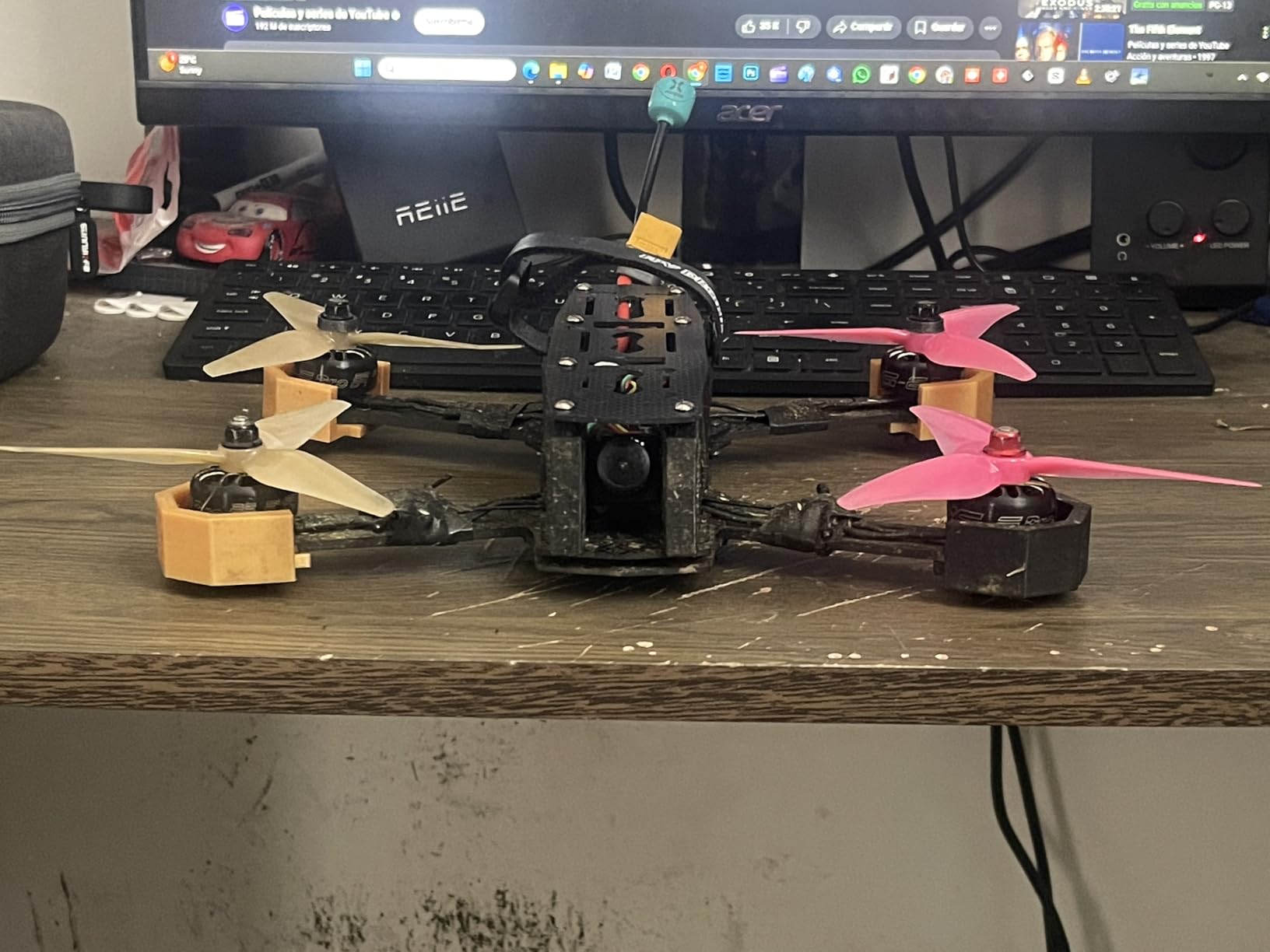 Readytosky 250mm FPV Racing Drone Frame 5 Inch Carbon Fiber Quadcopter customer photo 2