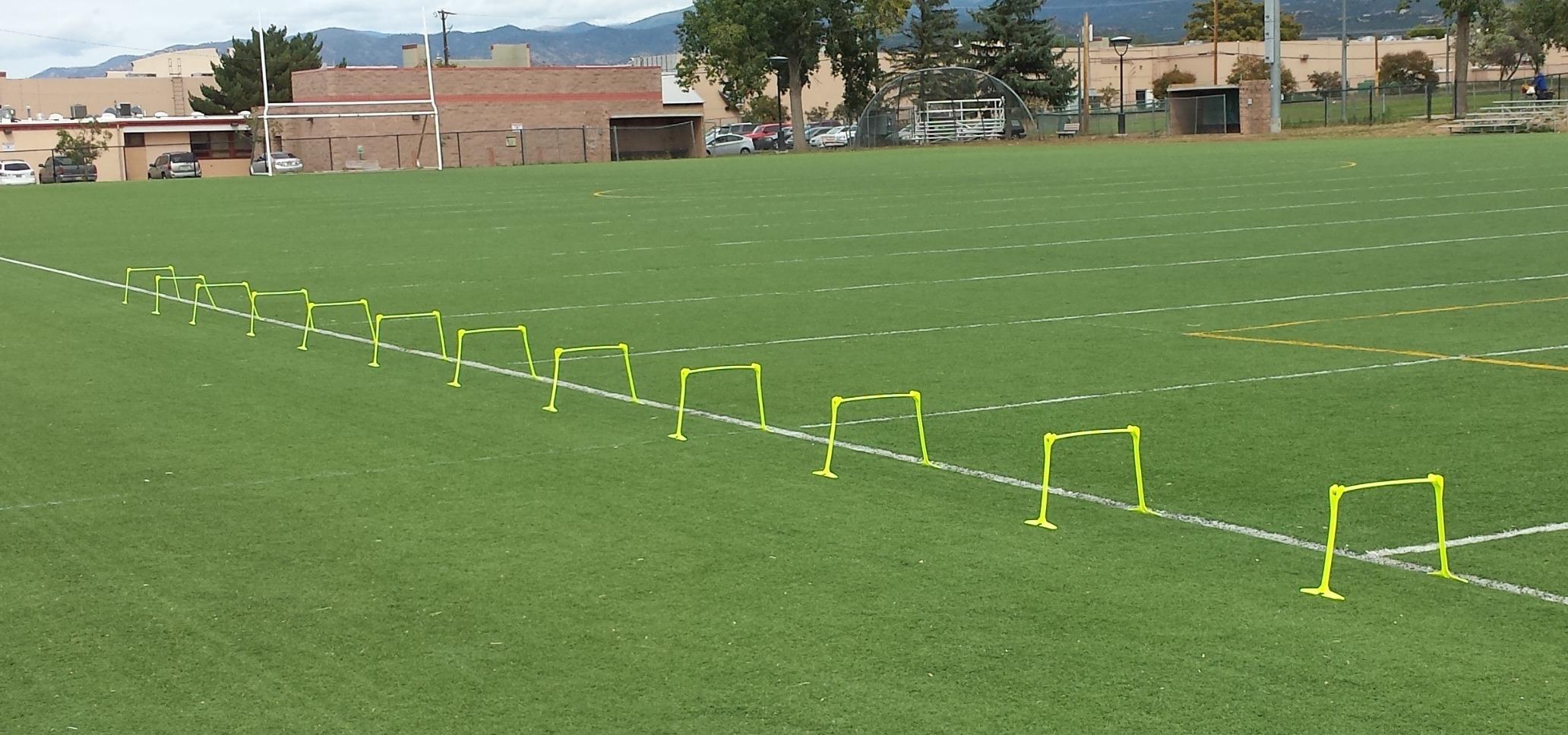 QUICKPLAY Adjustable Speed Hurdles Set of 6 - Agility & Soccer Training customer photo 2