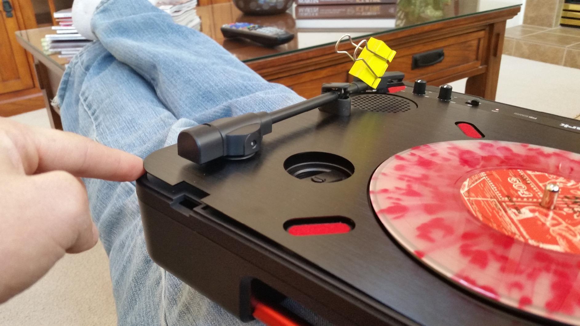 Numark PT01 Scratch Portable DJ Turntable customer photo 2
