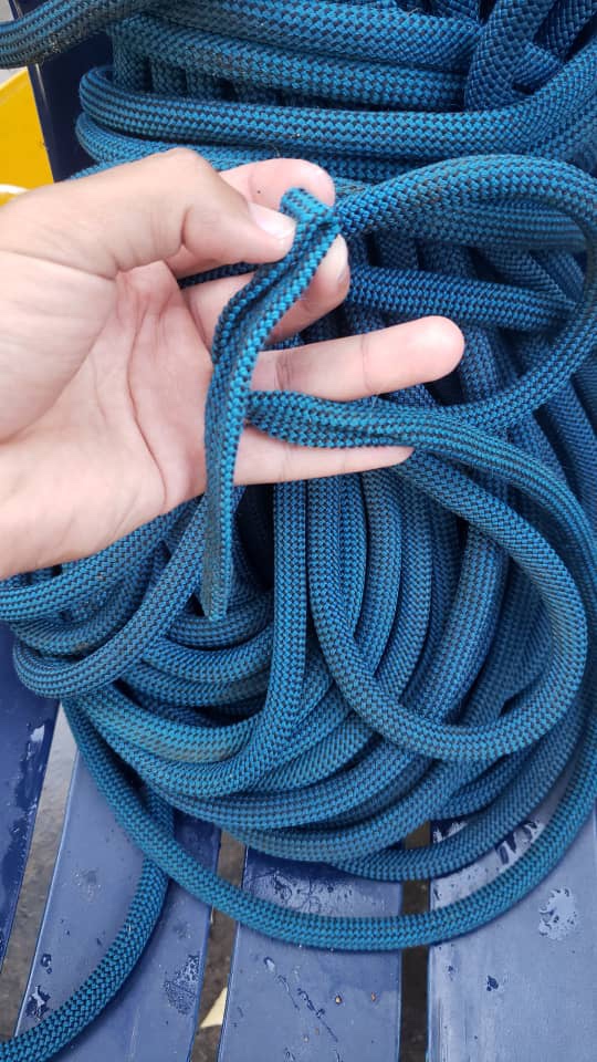BLACK DIAMOND 9.9 Sport Rock Climbing Rope, Dynamic Rope, Outdoor & Indoor customer photo 1