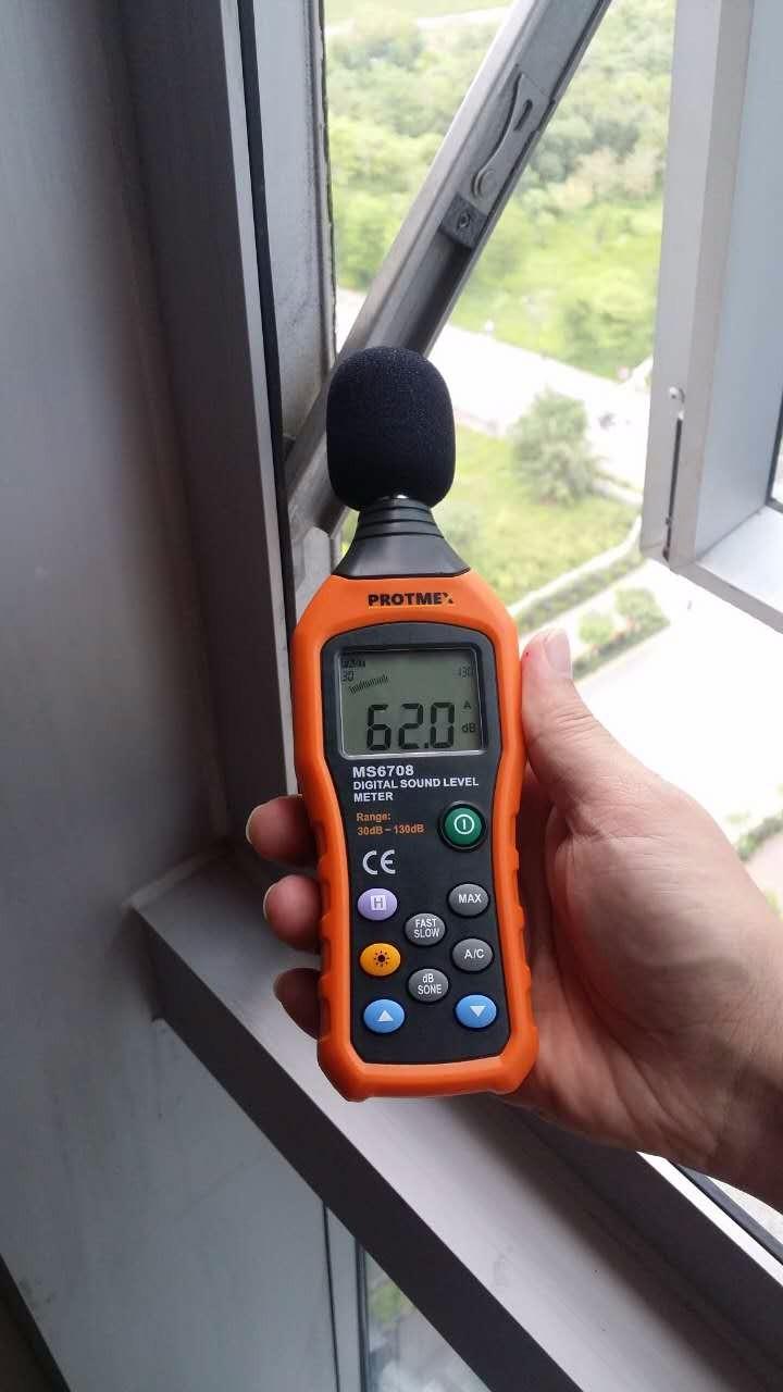 VLIKE LCD Digital Audio Decibel Meter Sound Level Meter Noise Level Meter Sound Monitor dB Meter Noise Measurement Measuring 30 dB to 130 dB A/C Mode (Batteries Not Include) customer photo 1