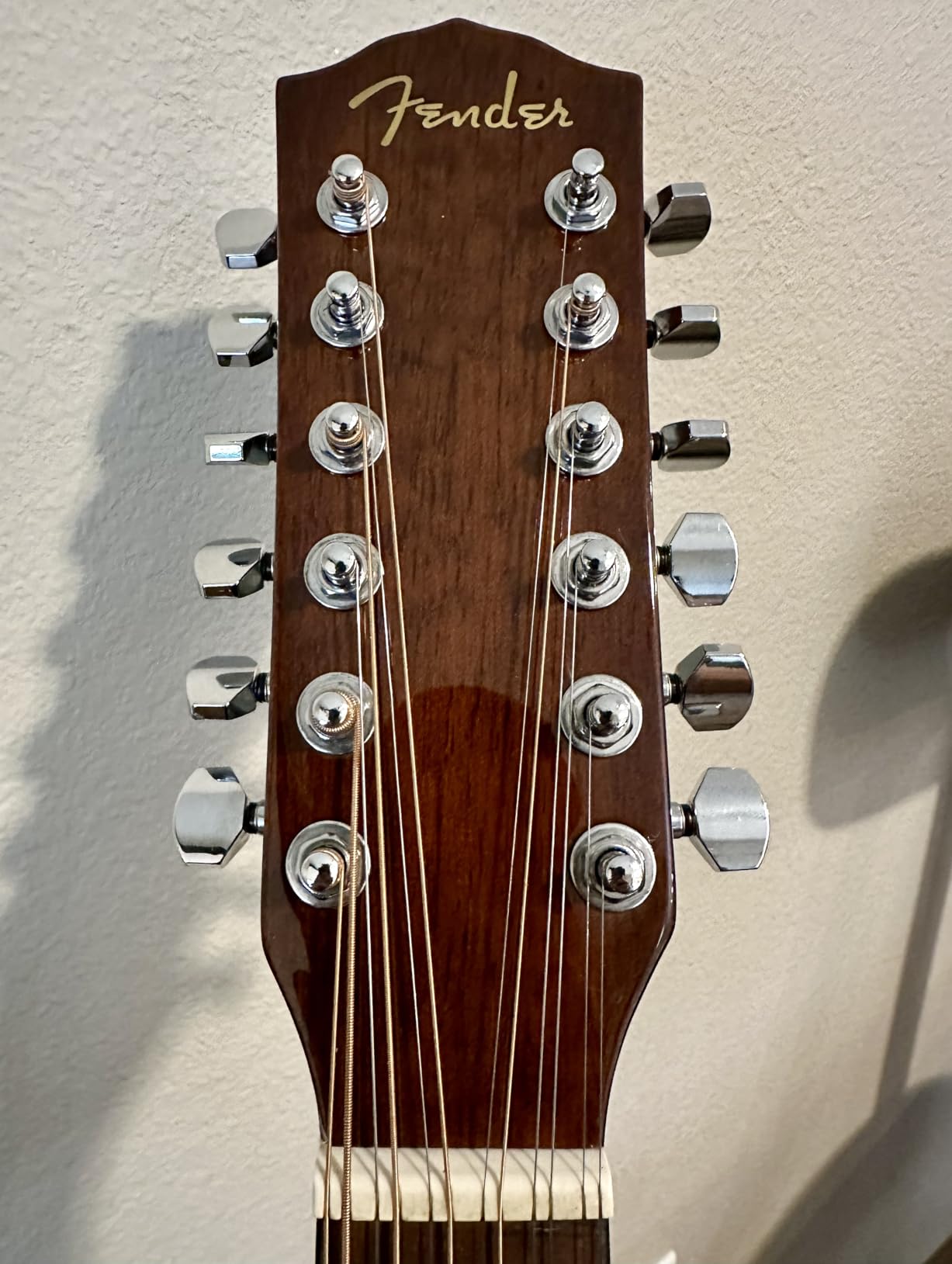 Fender CD-60SCE 12-string Dreadnought Acoustic Guitar, Natural customer photo 2