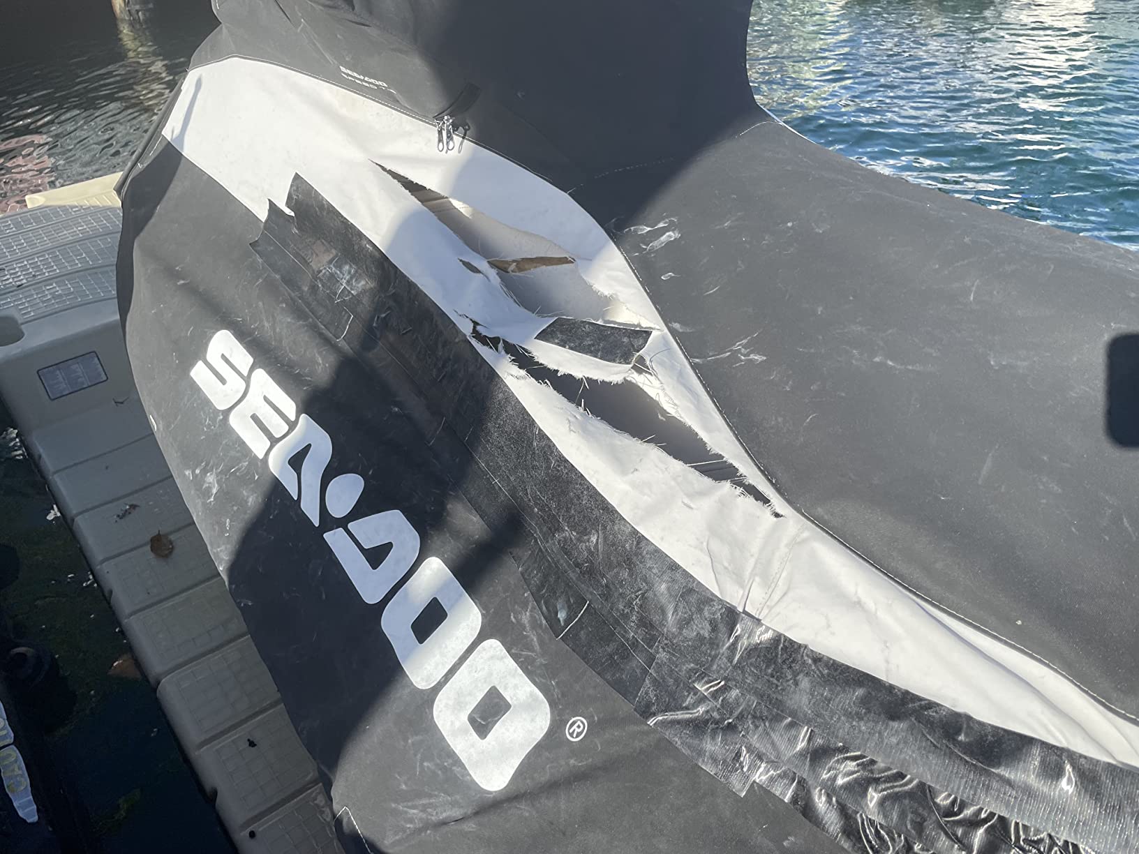 Sea-Doo New OEM, Branded Cover GTS GTI Weather Resistant Heavy Duty, 295100722 customer photo 2
