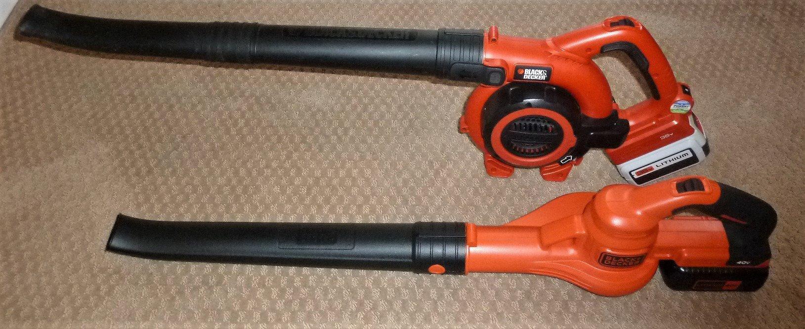 BLACK+DECKER Cordless Leaf Blower, 40V MAX , Leaf Blower Cordless with Battery and Charger, 125 MPH Air Speed, Lightweight Handheld Yard Sweeper (LSW40C) customer photo 2