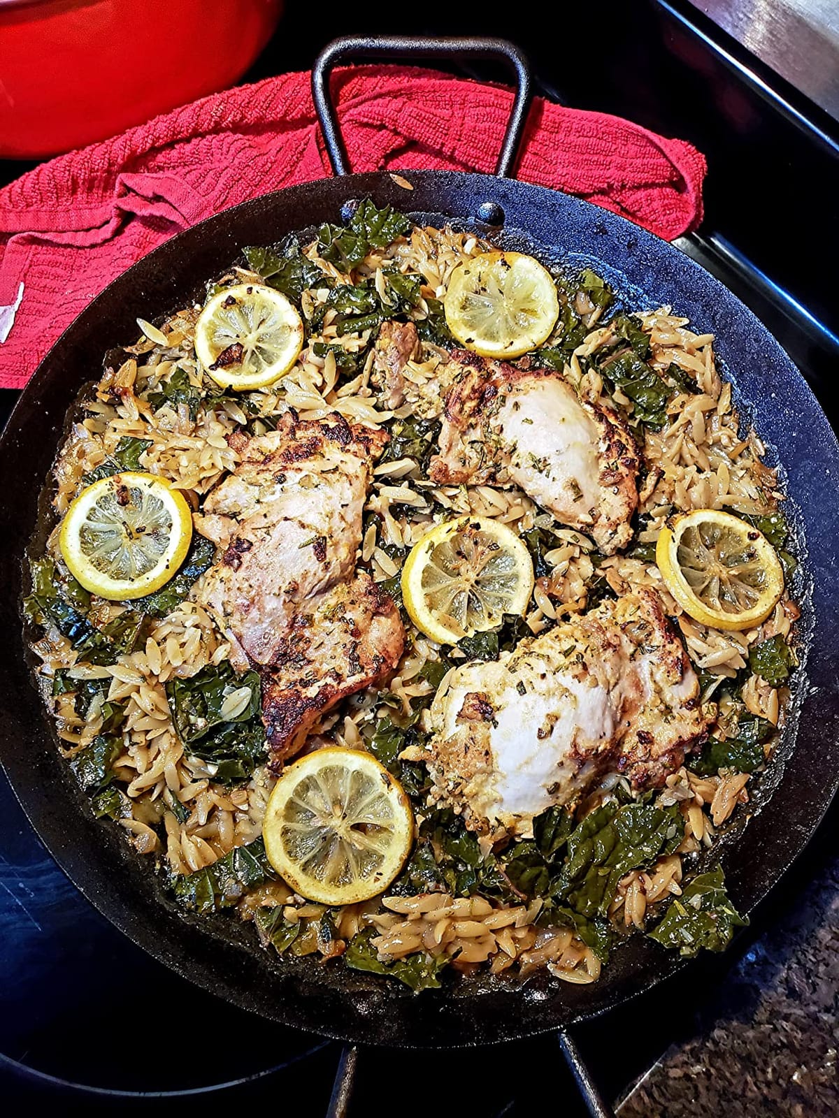 Lodge Pre-Seasoned Carbon Steel Skillet, Dual Handle, 8 Inches customer photo 2