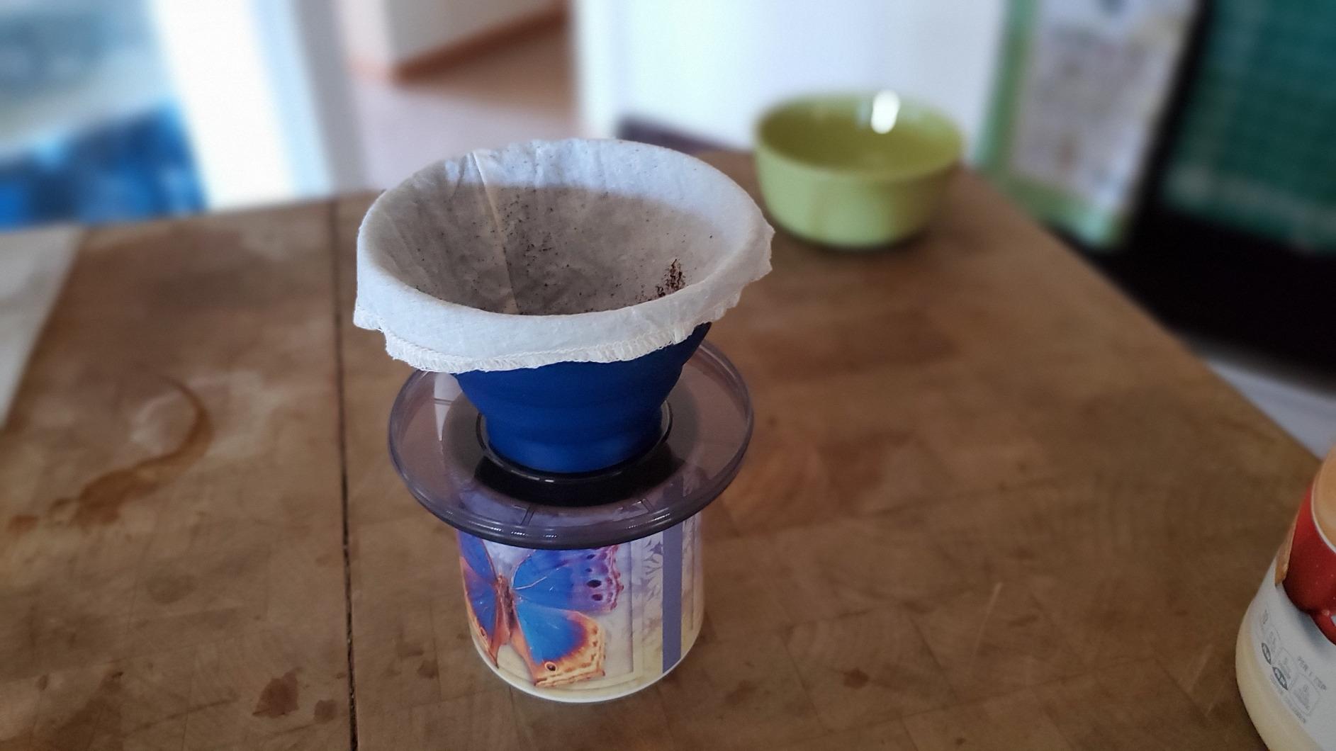 GSI Outdoors Pour-Over Java Drip I Travel Drip Coffee Maker, Collapsible Cone Fits All Coffee Cups & Mugs for Caravan, RV, Camping & Backpacking customer photo 2