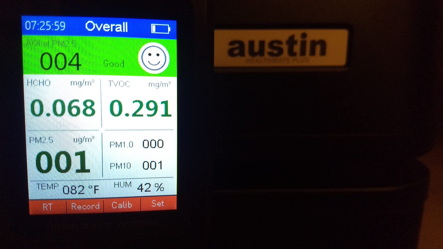 Austin Air HealthMate Plus Air Purifier, Black, Model B450 customer photo 2