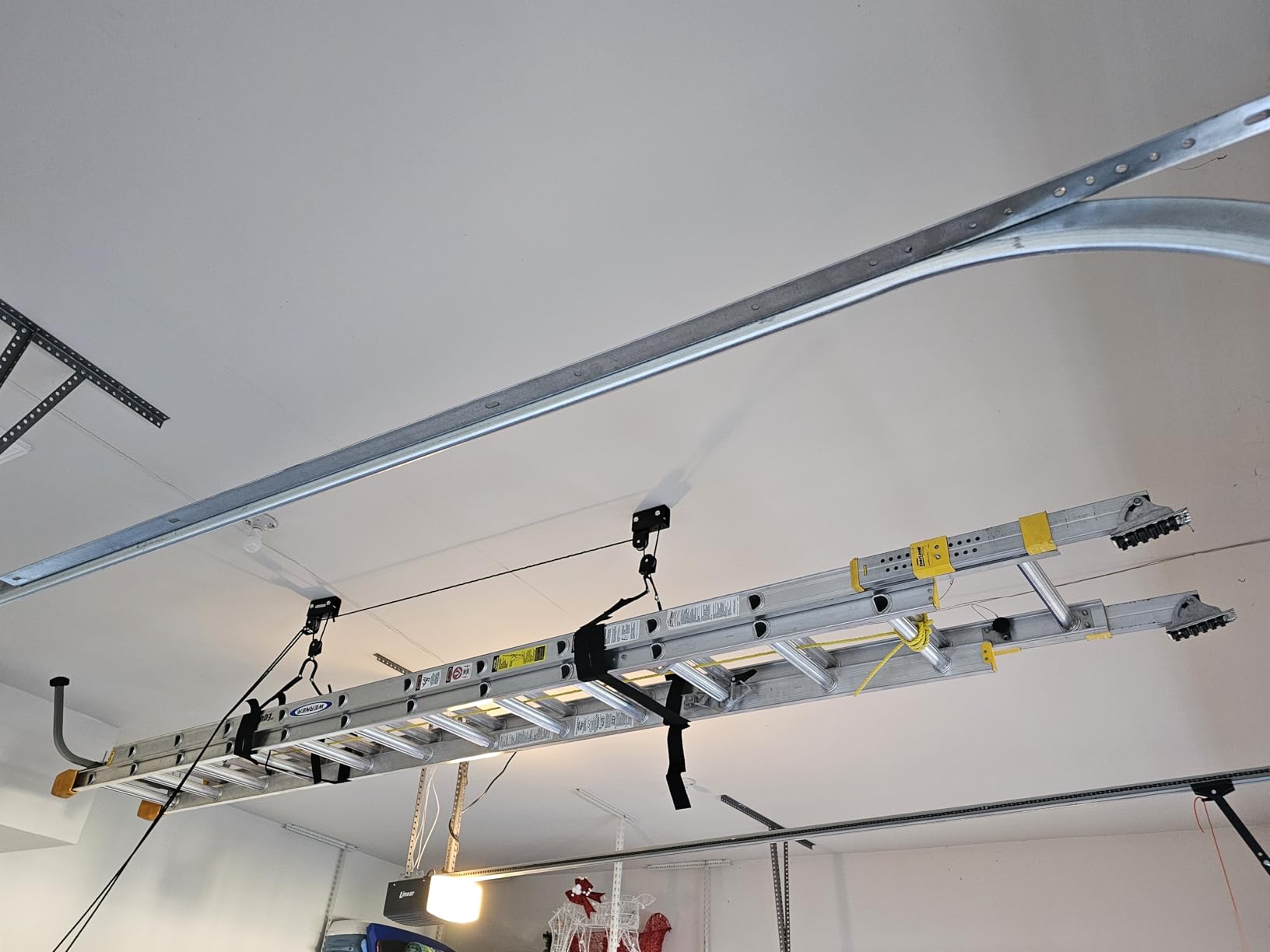 RAD Sportz Kayak Hoist 2-Pack Quality Garage Storage Canoe Lift with 125 lb Capacity Even Works as Ladder Lift Premium Quality Pulley System customer photo 1