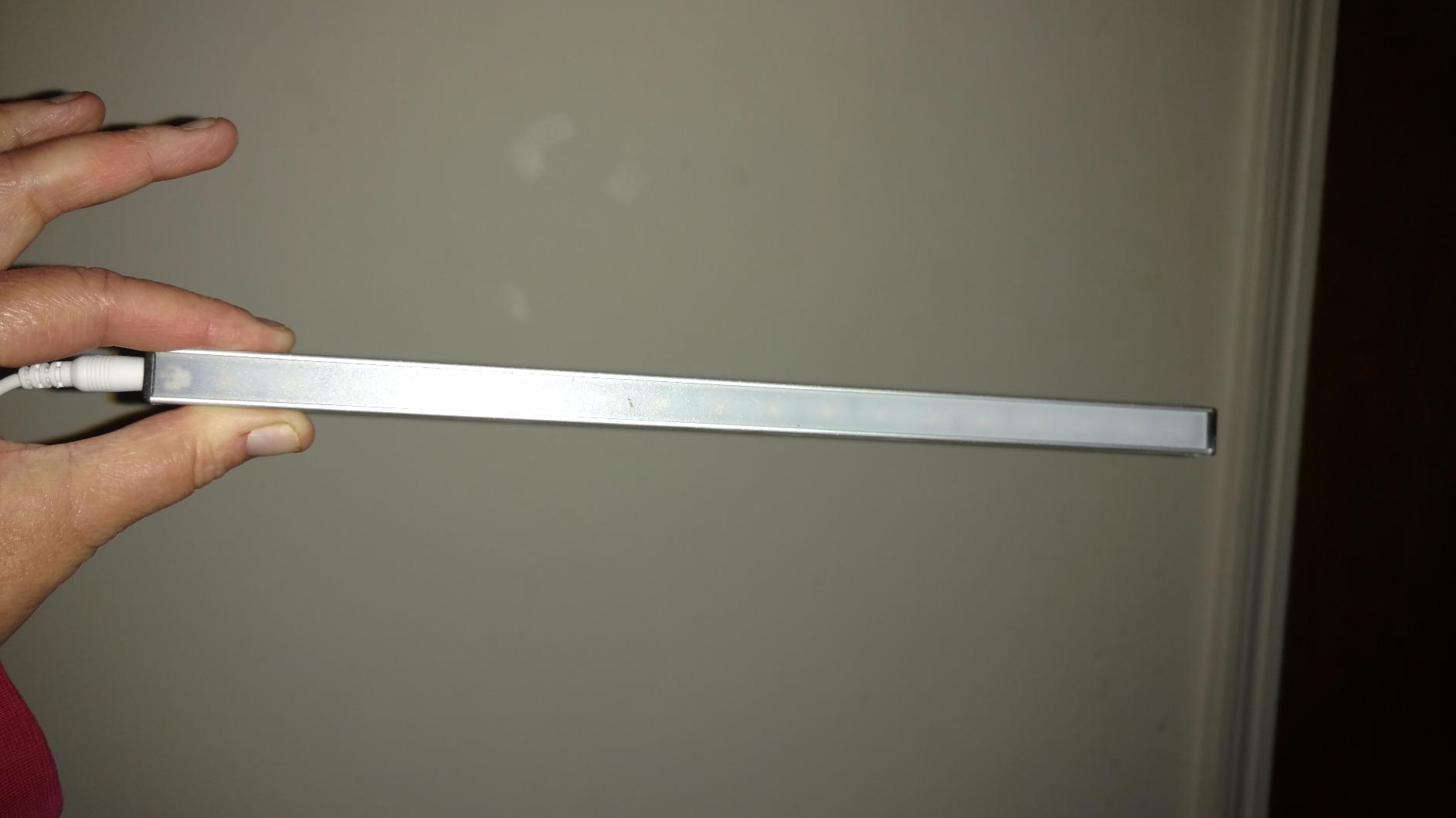 ASOKO 12 Inch Under Counter LED Lights Dimmable 5000K Plug in Light customer photo 1