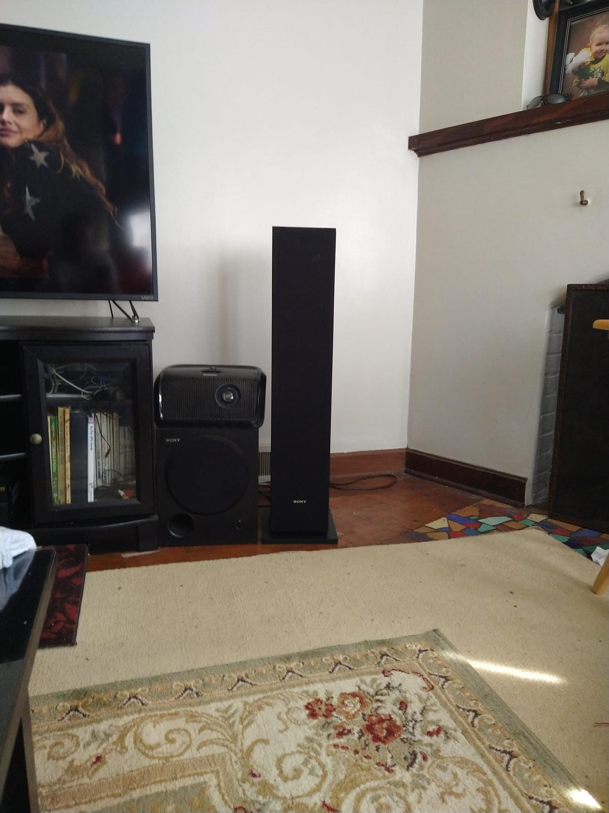 Sony SS-CS3 3-Way 4-Driver Floor-Standing Speaker (Black) | Pair, Unprecedented Audio, High-Resolution Audio, Room-Filling Sound, Incudes, 4 x Foot Pads customer photo 1