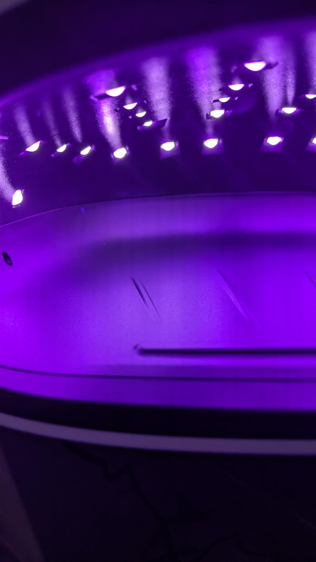 SUNUV UV LED Nail Lamp, UV Light for Nails, LCD Display, 36 LEDs SUN4 Black customer photo 1