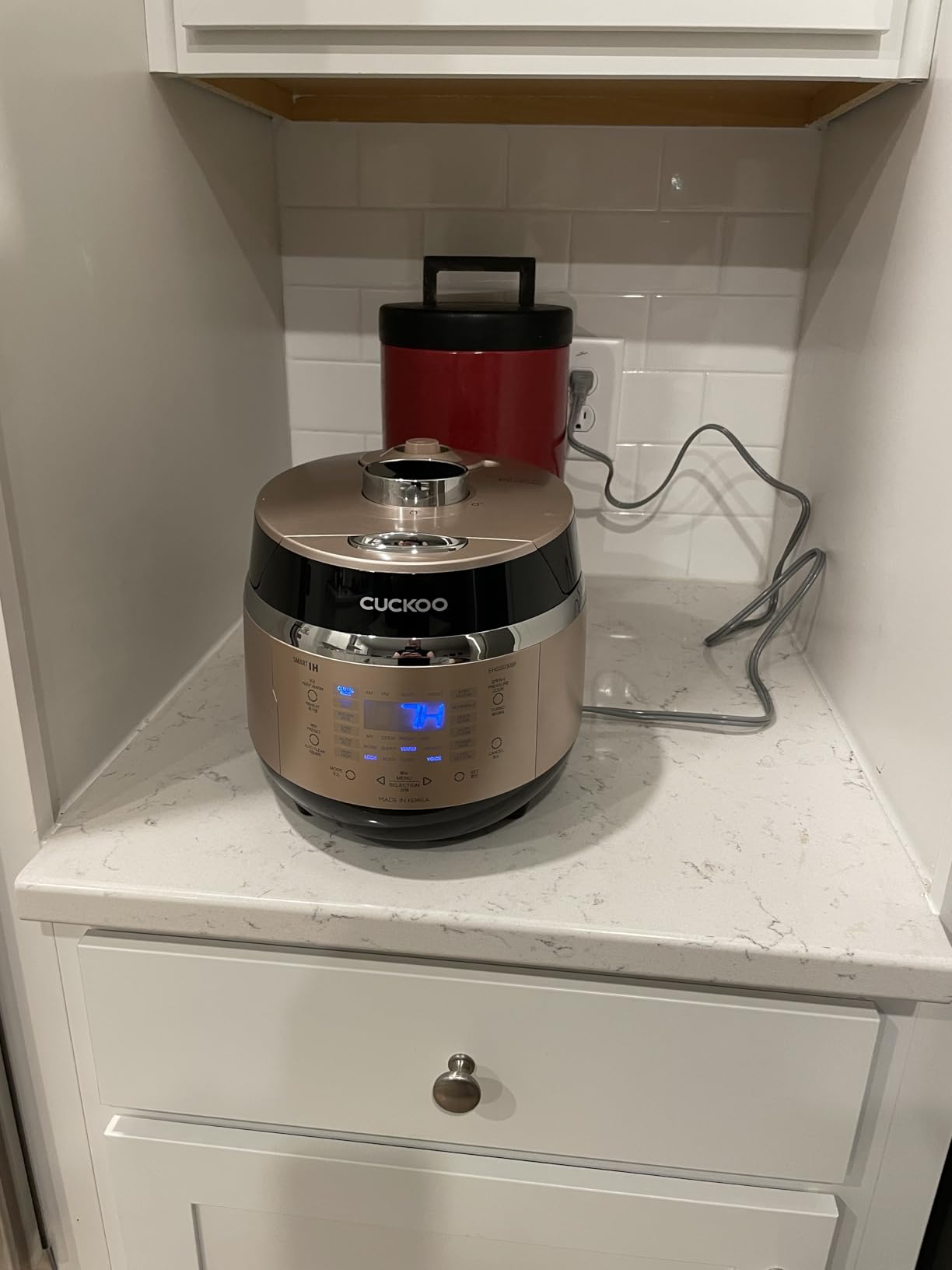 CUCKOO High Pressure Induction Rice Cooker, 6-Cup Cooked, CRP-EHSS0309FG customer photo 2