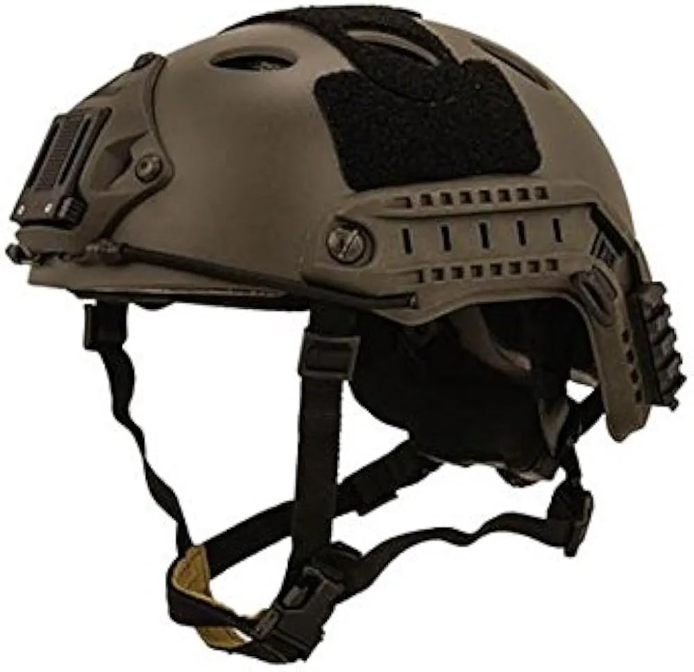 DLP Lightweight Tactical Bump Helmet – ImpaX Extreme High Cut Fast Helmet w/Enhanced Ventilation, OPS Core Style MICH/ACH Military Airsoft Helmet w/NVG Mount & Accessories customer photo 1