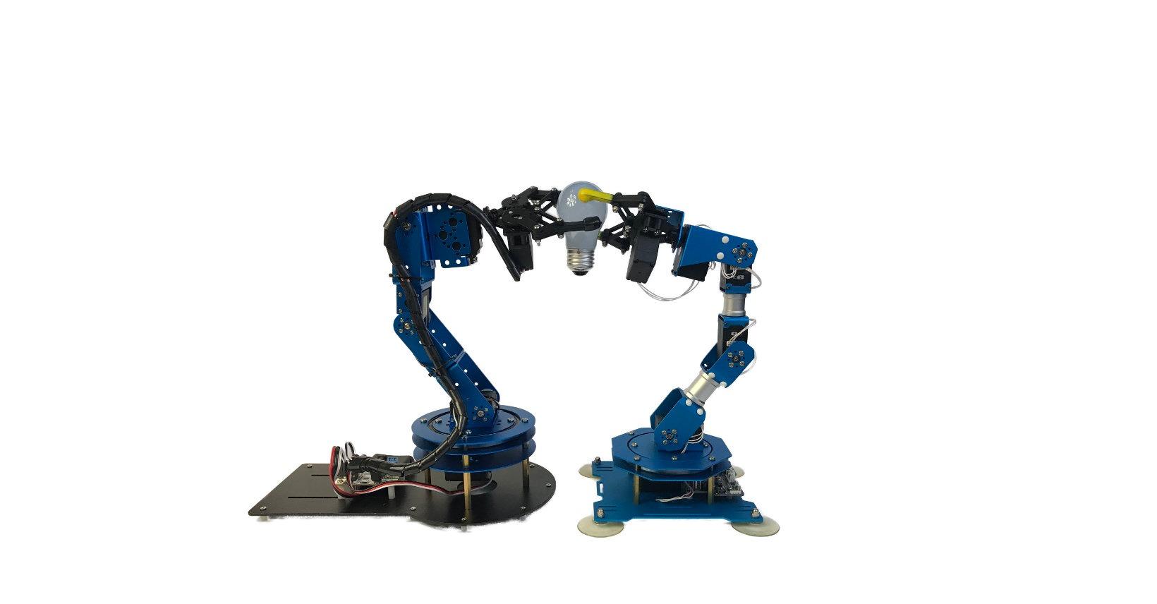 LewanSoul Robotic Arm Kit 6DOF Programming Robot Arm with 5 Servo, Handle, Mechanical Claw and More, PC Software APP Control with Tutorial customer photo 2