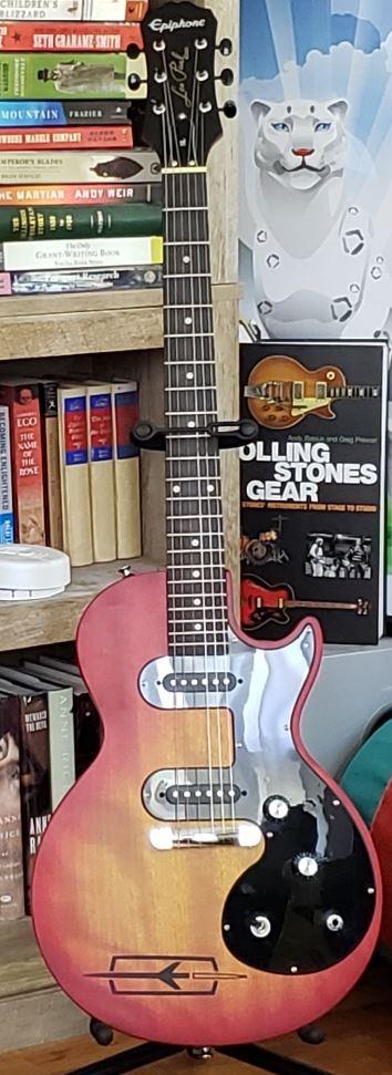 Epiphone ENOLVSCH1 Solid Body Electric Guitars Les Paul SL, Vintage Sunburst customer photo 1