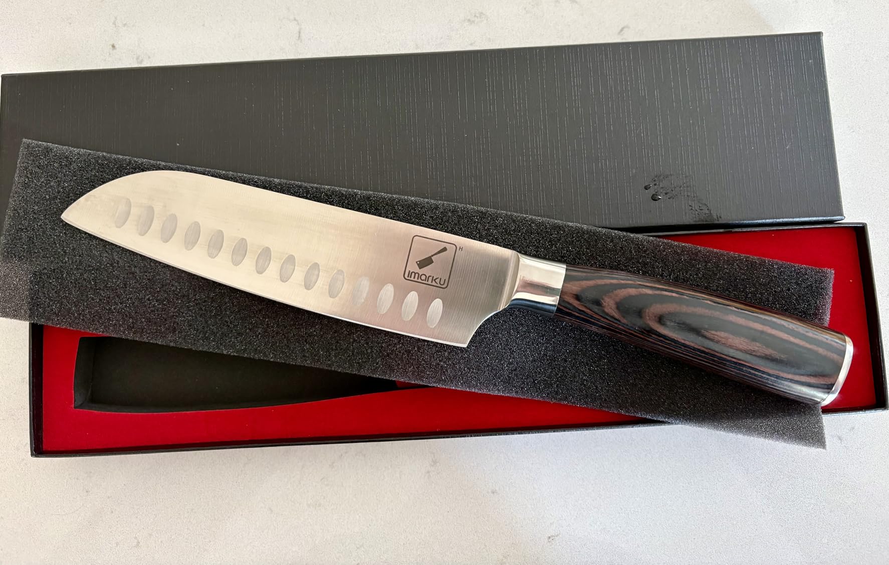 imarku Fillet Knife 6 Inch, German High Carbon Stainless Steel Boning Knife | Professional Grade Filet Knife for Fish Filleting and Deboning Meat Poultry, Pakkawood Handle, Gifts for Men and Women customer photo 1