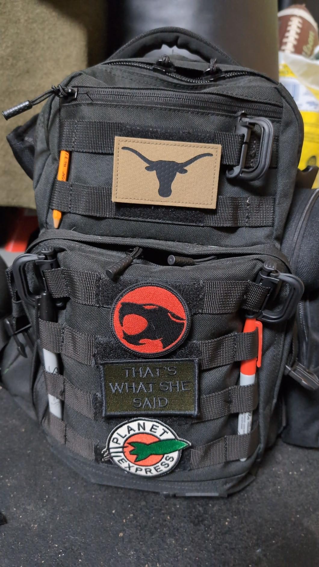 SAMURAI TACTICAL Wakizashi Tactical Backpack (Black), One Size, (ZPB001EC-008) customer photo 2