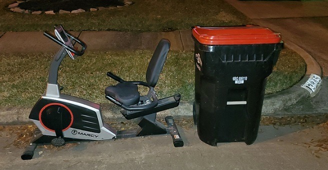 Marcy Regenerating Recumbent Exercise Bike with Adjustable Seat, Pulse Monitor and Transport Wheels ME-706 customer photo 2