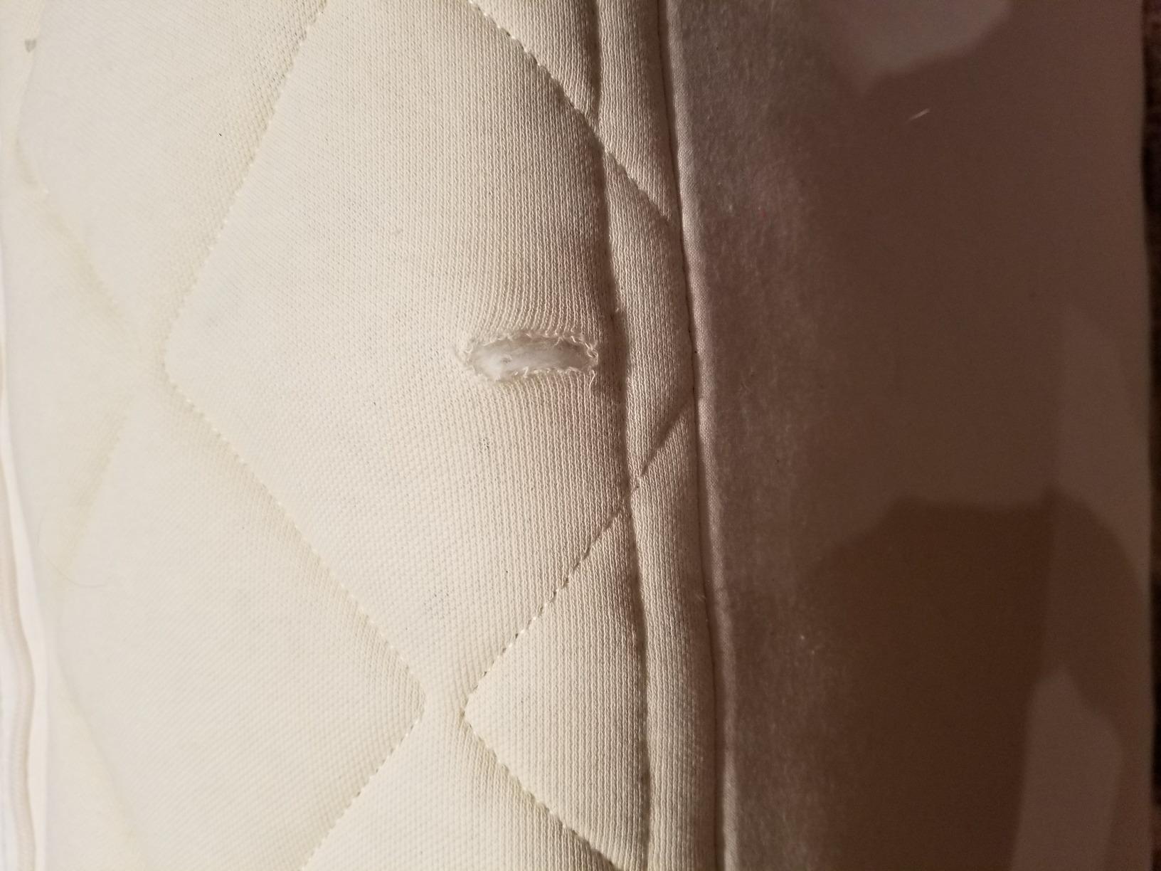 Happsy Organic Hybrid Mattress - Natural Latex Mattress with Encased Coil Layers - Medium Firm, Pressure Relieving - Bed-in-a-Box - King customer photo 1