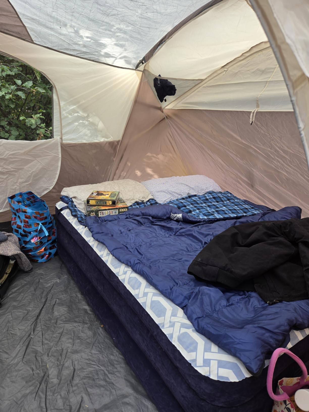 Cotton Flannel Double Sleeping Bag, 2 Person Camping Sleeping Bag customer photo 2