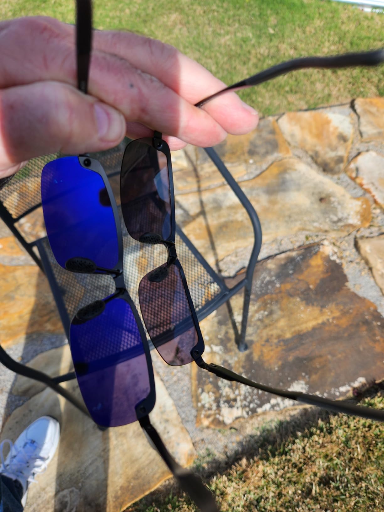 YIMI Polarized Photochromic Driving z87 Sunglasses For Men Women Day and Night safety glasses customer photo 1