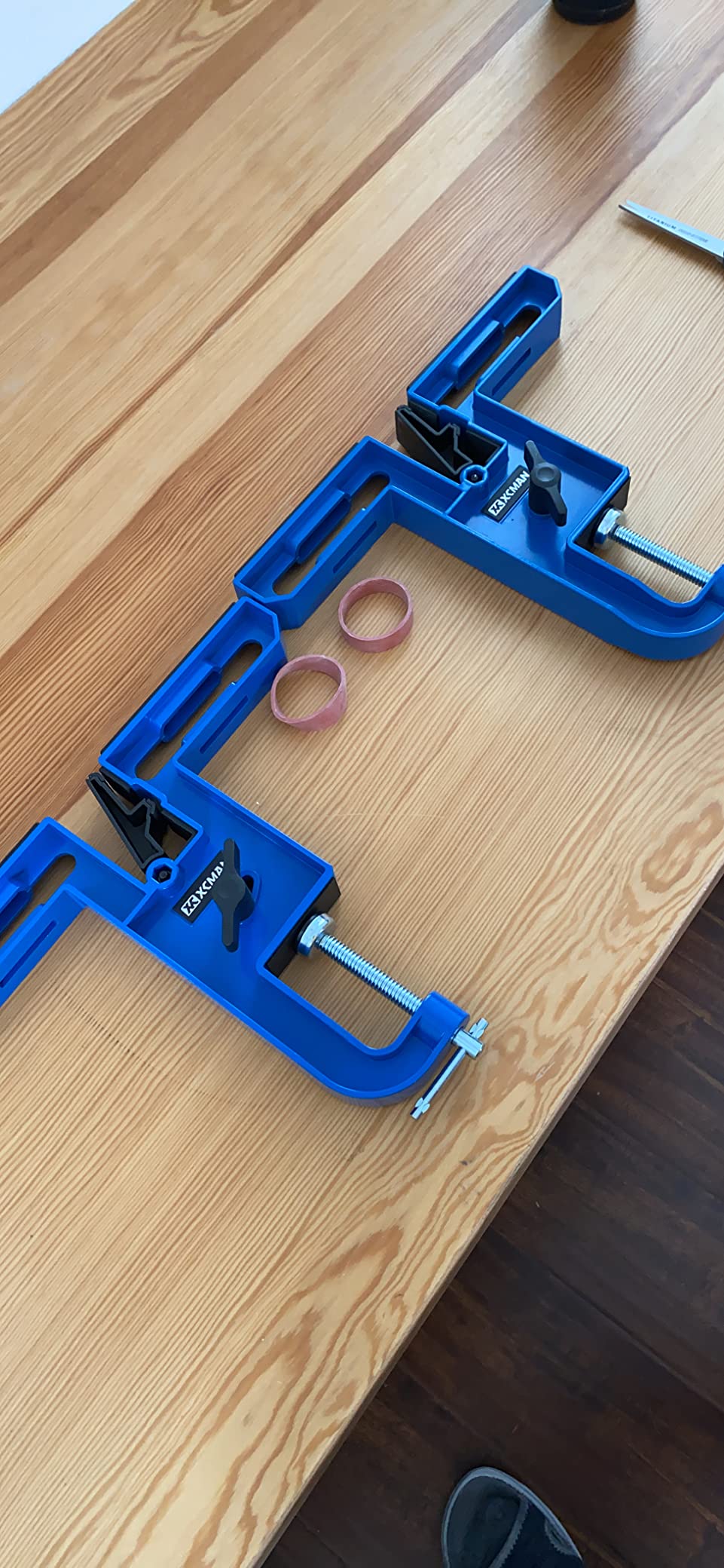 XCMAN Ski Snowboard Vise for Tuning and Waxing Durable and Stable - Aluminium Material customer photo 1