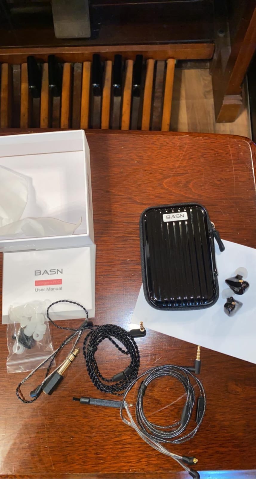 BASN Bsinger Pro in Ear Monitor,Dual Drivers IEM Earphones for Musicians customer photo 1