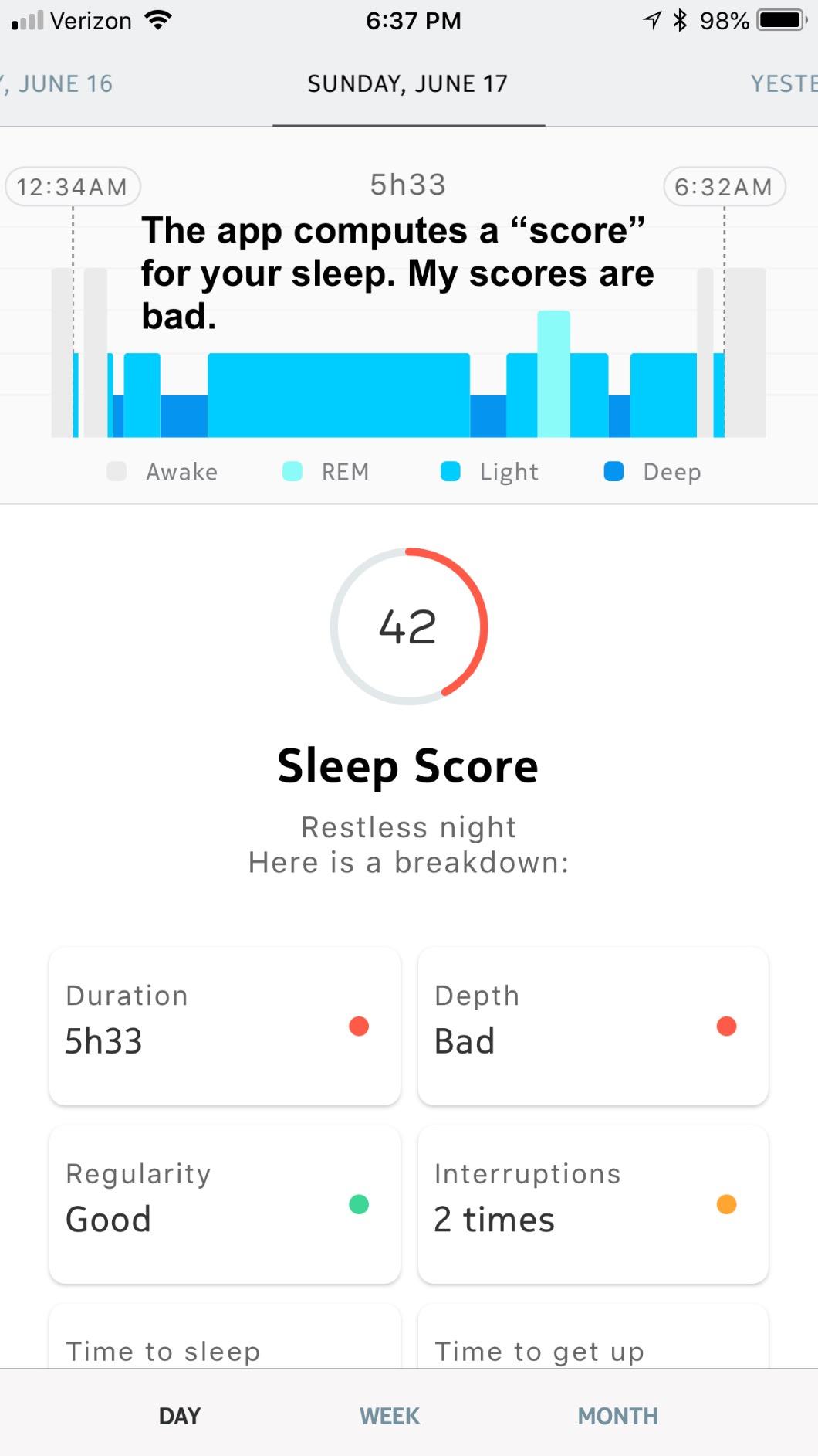 Withings Sleep - Sleep Tracking Pad Under The Mattress With Sleep Cycle Analysis customer photo 1