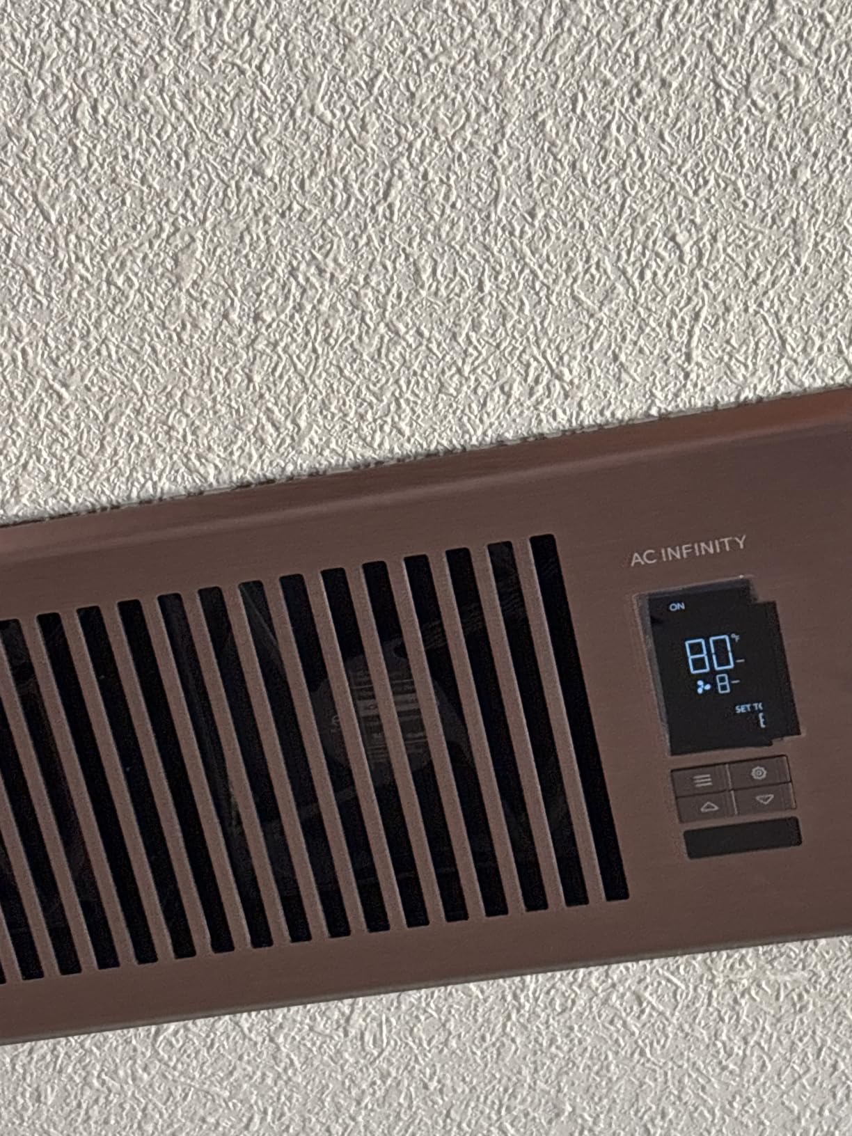AC Infinity AIRTAP T4, Bronze Register Booster Fan for 4