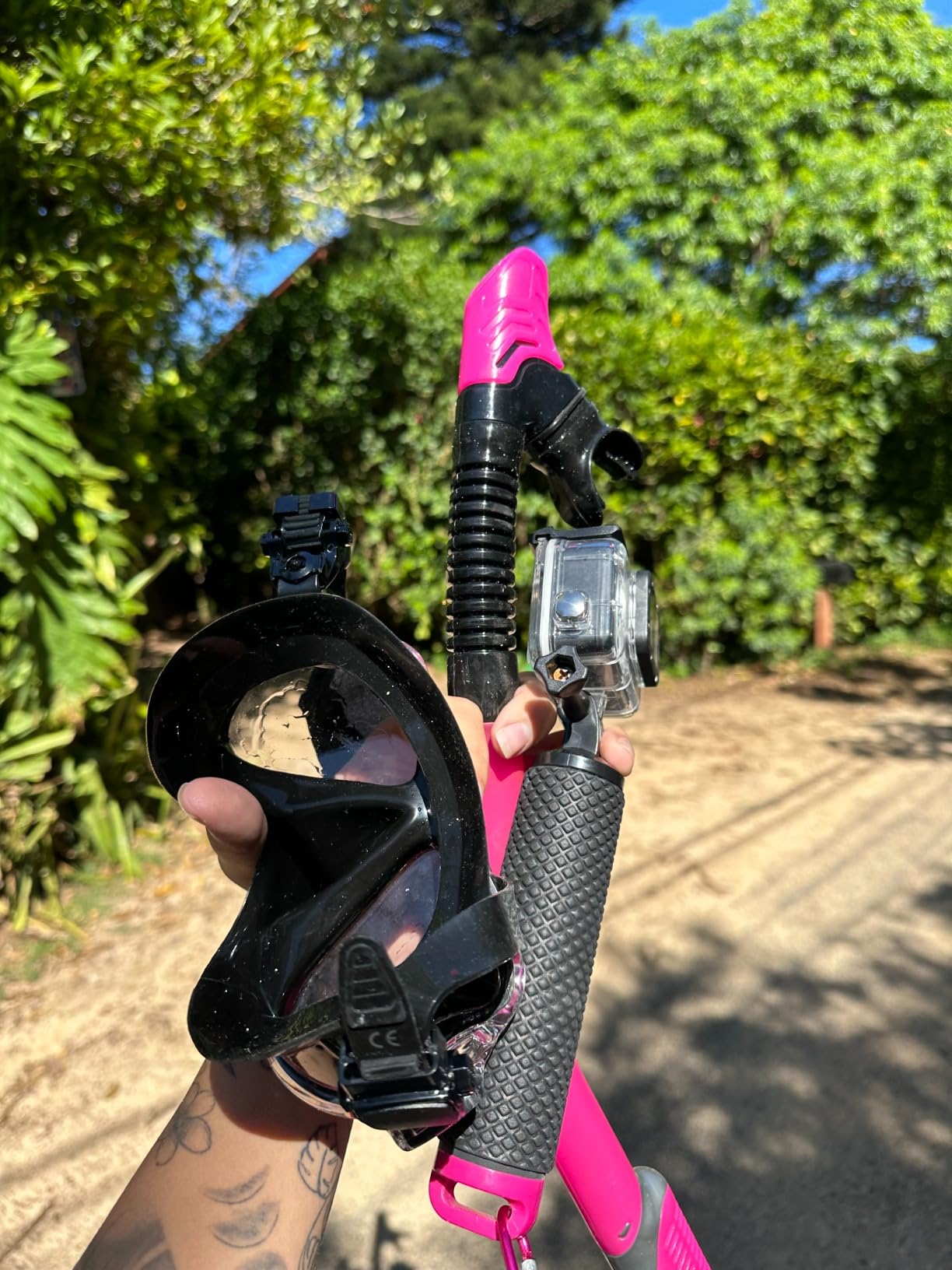 Floating Hand Grip Waterproof Monopod for GoPro Hero 13 12 11 10 9 8 7 6 5 customer photo 2