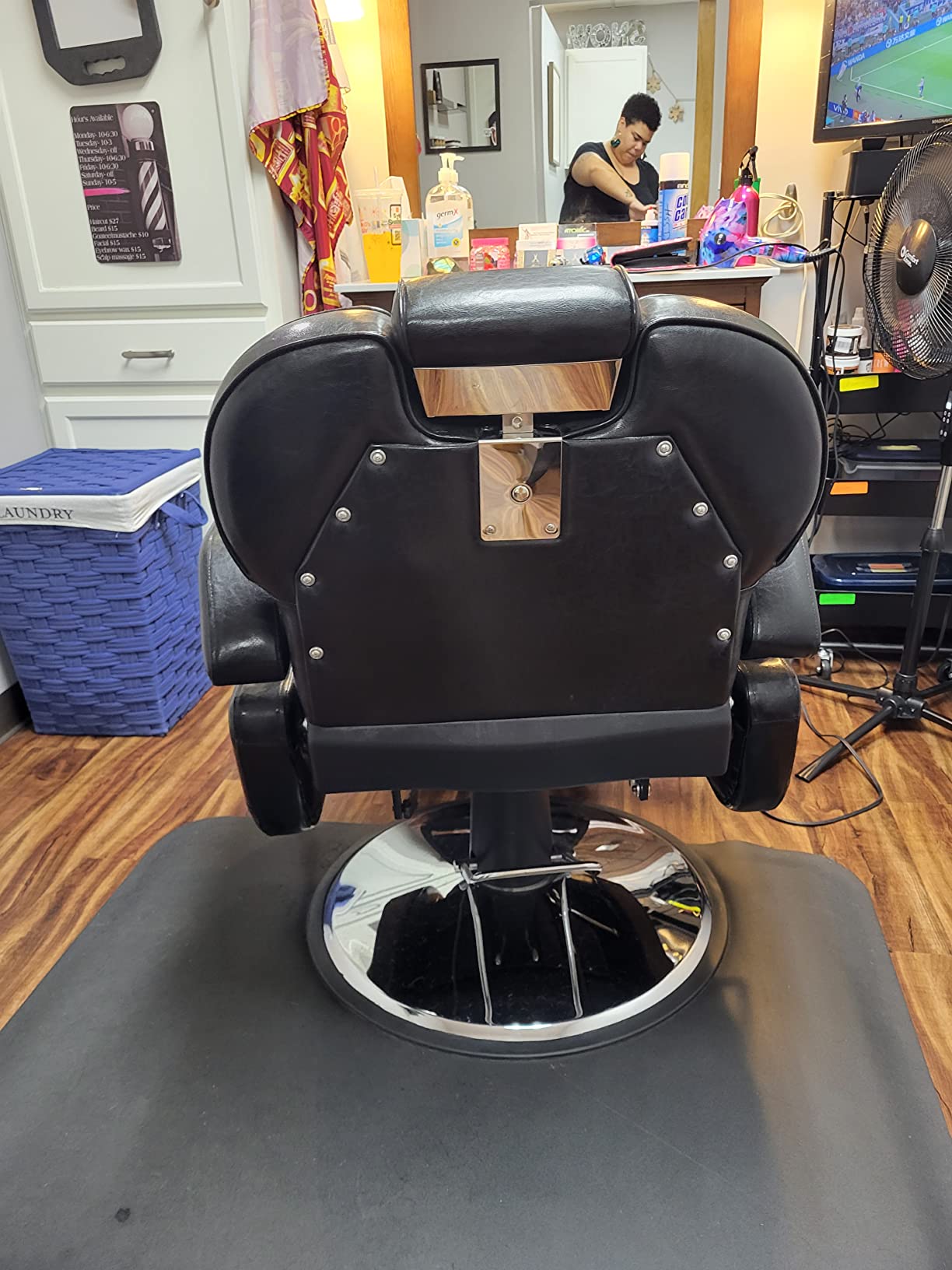 Artist hand Professional Barber Chair, All Purpose Reclining Salon Chair customer photo 1