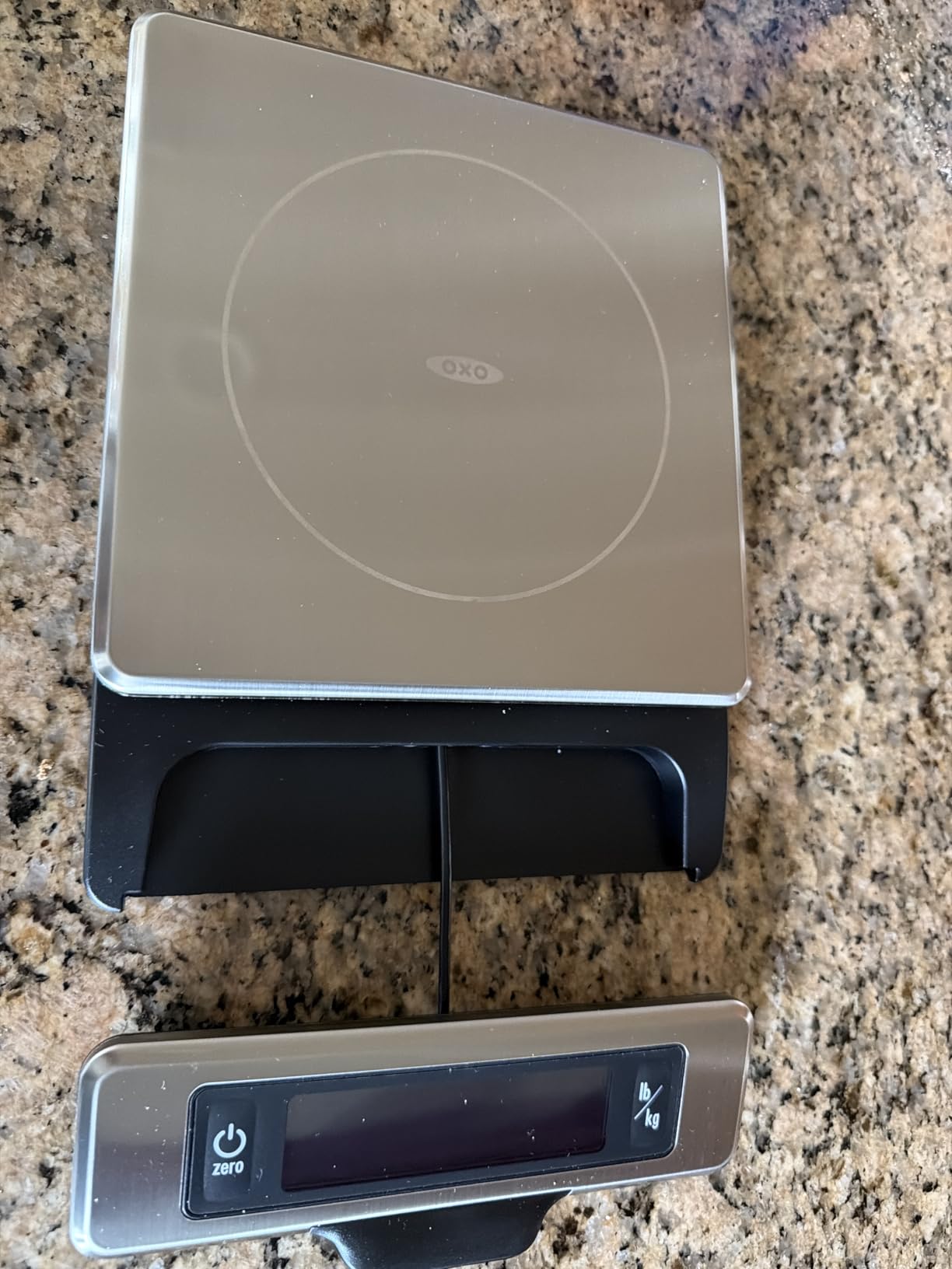 OXO Good Grips 11-Pound Digital Kitchen Food Scale | Meal Prep Essential, Features Pull-Out Display With Tare And Unit Conversion, Stainless Steel Smudge-Resistant Finish customer photo 1