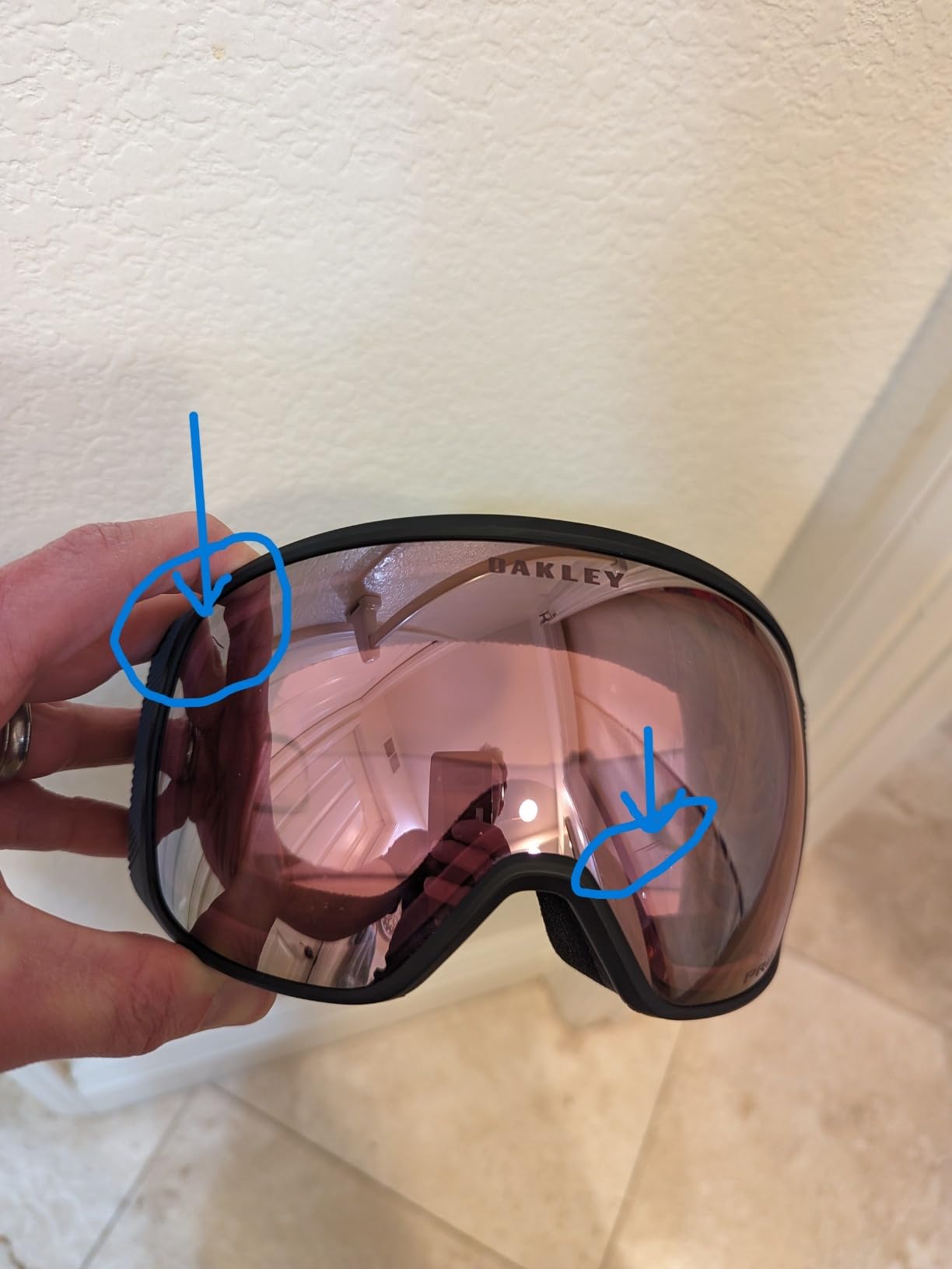 Oakley Flight Tracker M Snow Goggle customer photo 1
