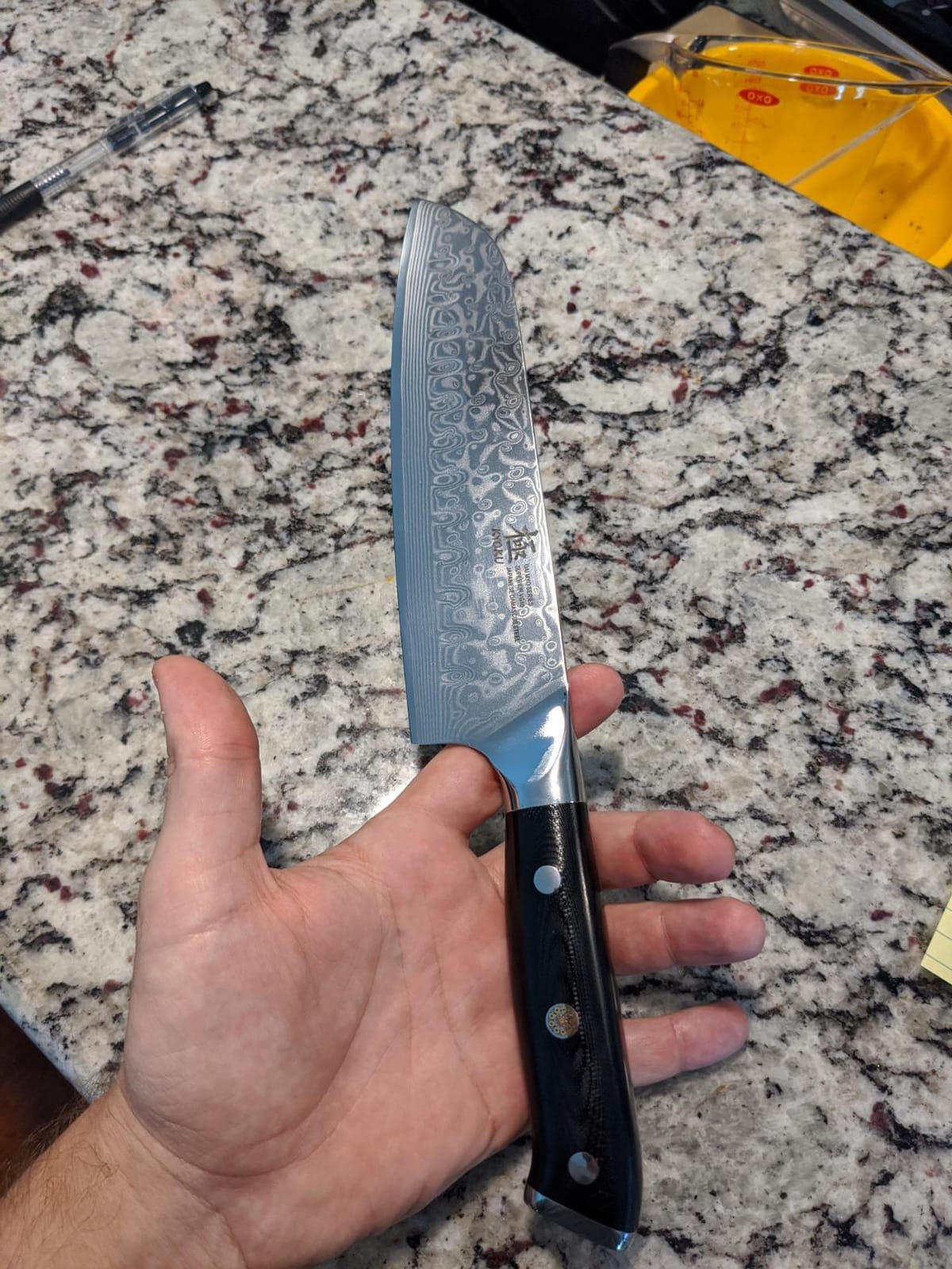 KYOKU Santoku Knife - 7