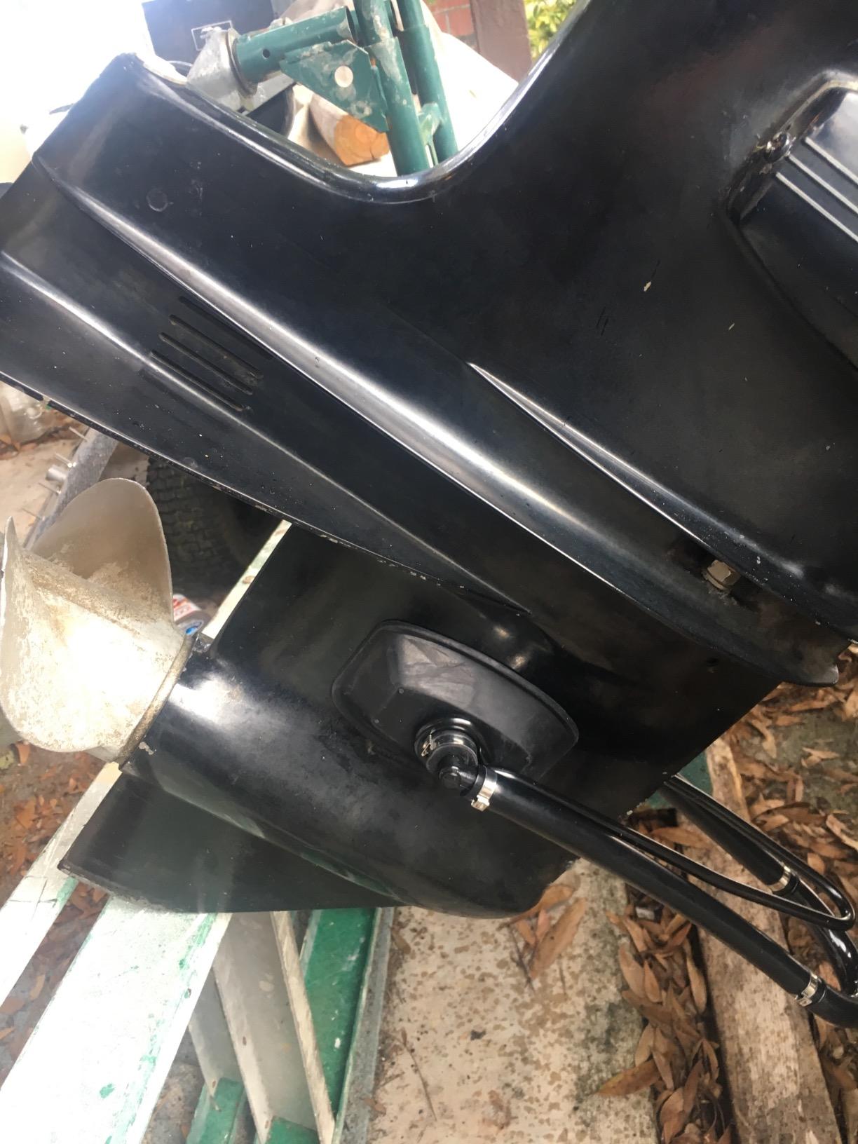Five Oceans Outboard Motor Muffs, Boat Motor Flusher, Black PVC Marine Grade Muffs, Coated Steel Bracket, Includes Garden Hose Connector & Quick Connect Adapter customer photo 2